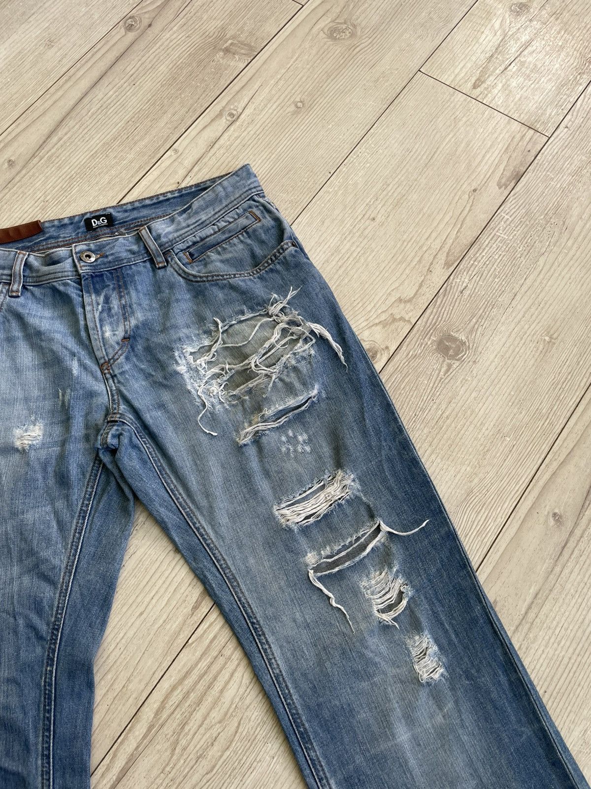 Dolce & Gabbana Dolce & Gabbana Distressed Jeans Size US 33 - 8 Thumbnail