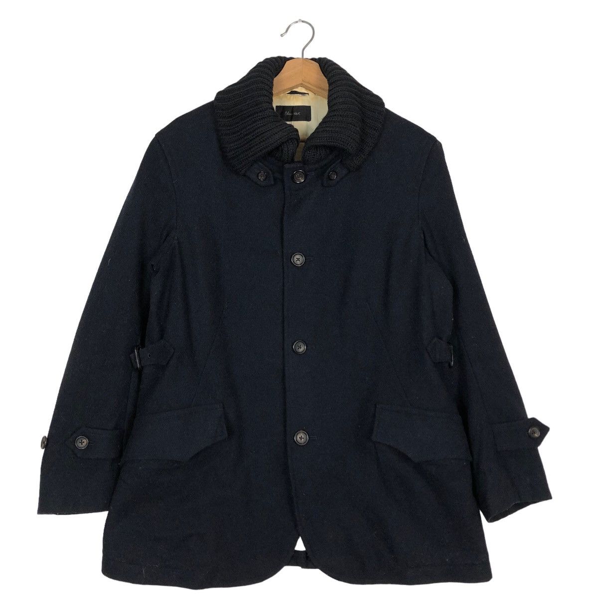 45rpm 🔥90’s Blue Work Wool Jacket Made in Japan Size US M / EU 48-50 / 2 - 2 Thumbnail