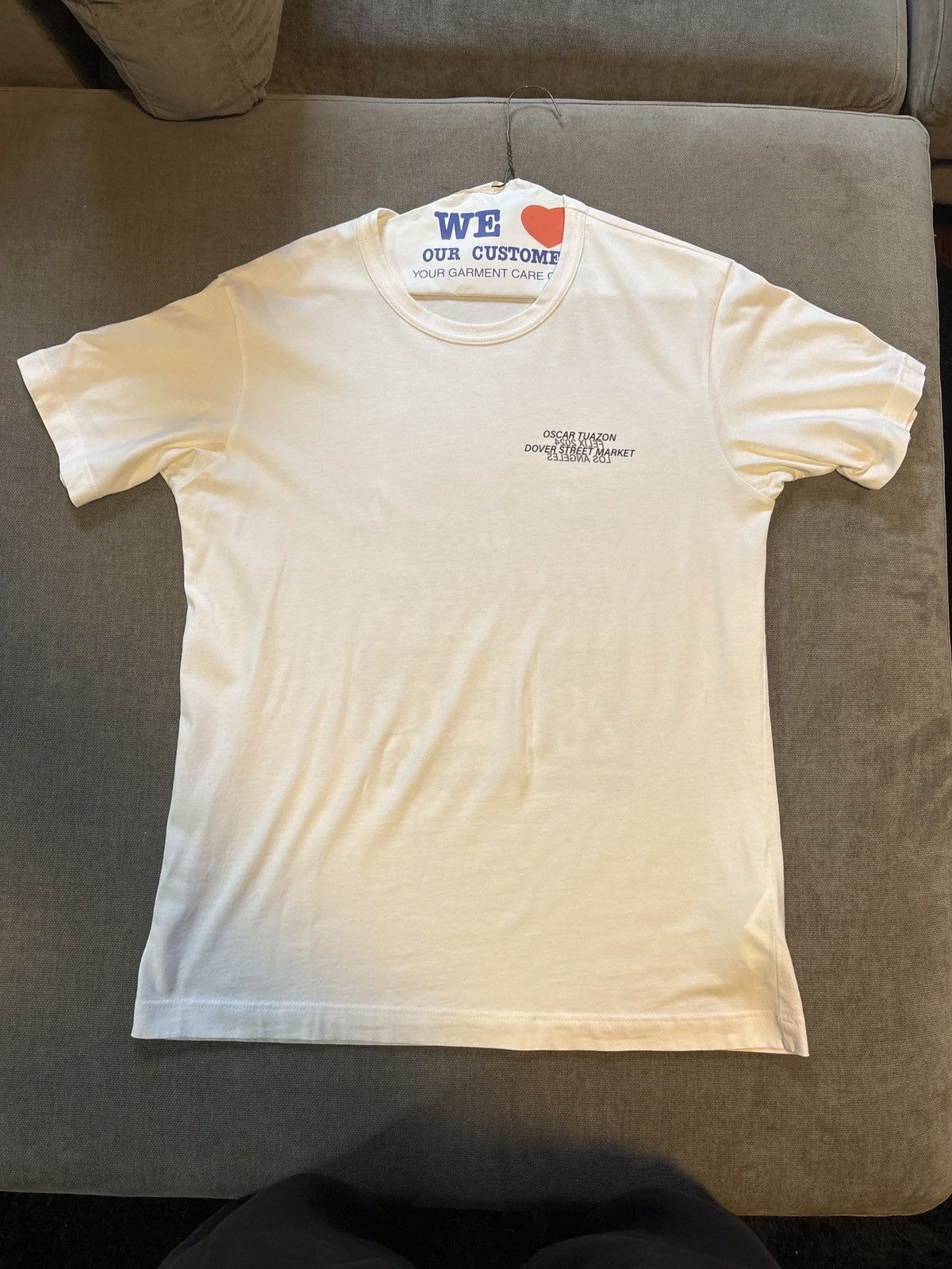Comme des Garcons × Dover Street Market CDG tee Oscae Tuazon Size US L / EU 52-54 / 3 - 2 Thumbnail