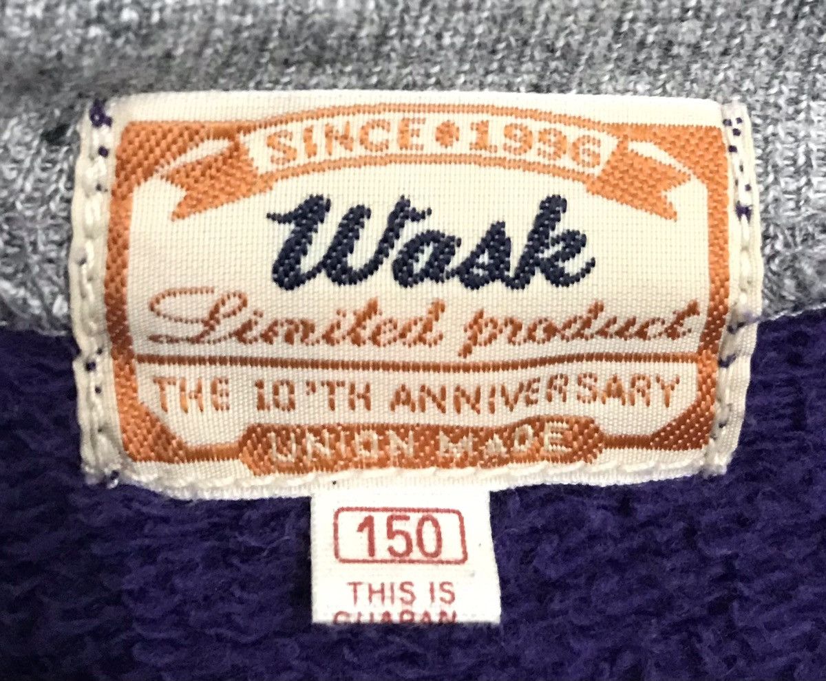Vintage Vintage Wask Limited Product Union Made Sweatshirt Size US S / EU 44-46 / 1 - 9 Thumbnail