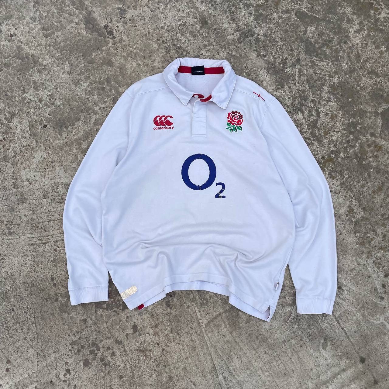 Canterbury of New Zealand VTG Canterbury Of New Zealand O2 England Long-sleeve Tee Size US XL / EU 56 / 4 - 1 Thumbnail