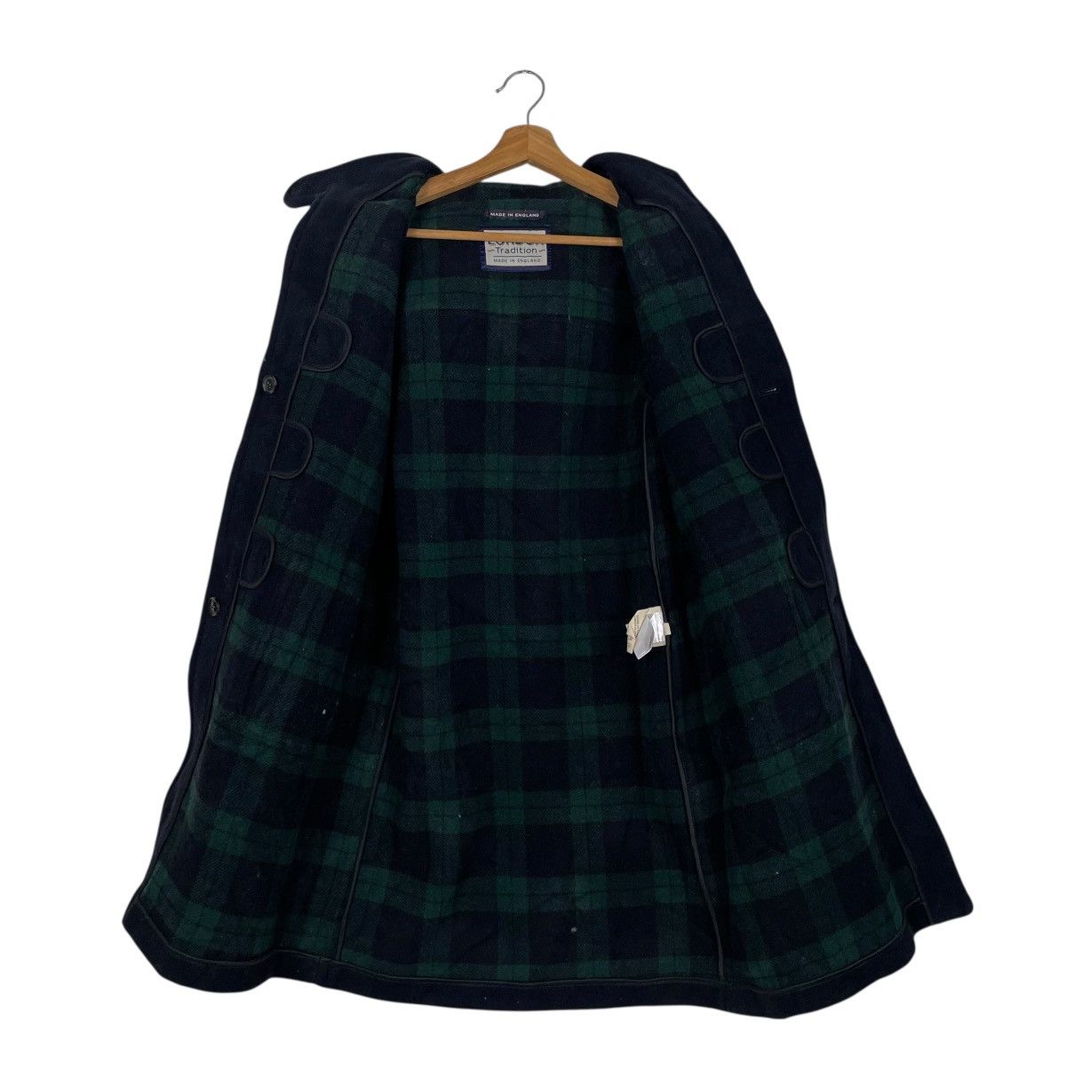 Other Made In England London Traditional Wool Duffle Coat Size M / US 6-8 / IT 42-44 - 13 Thumbnail