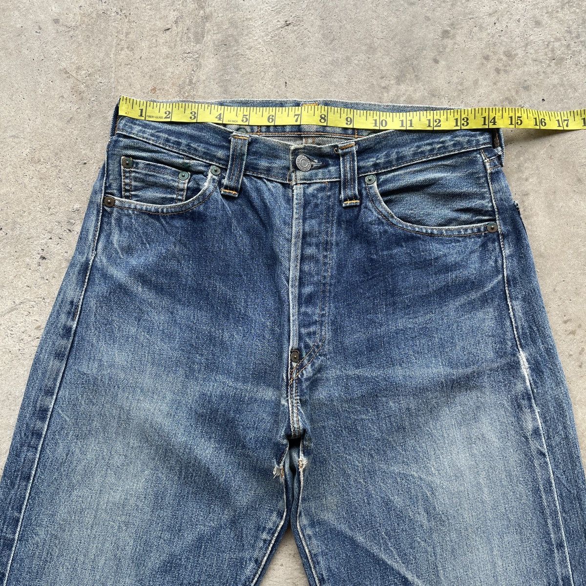 Levi's Vintage Clothing Vintage Levis Big E USA Buckle Faded Selvedge Jeans Pants Size US 28 / EU 44 - 4 Thumbnail