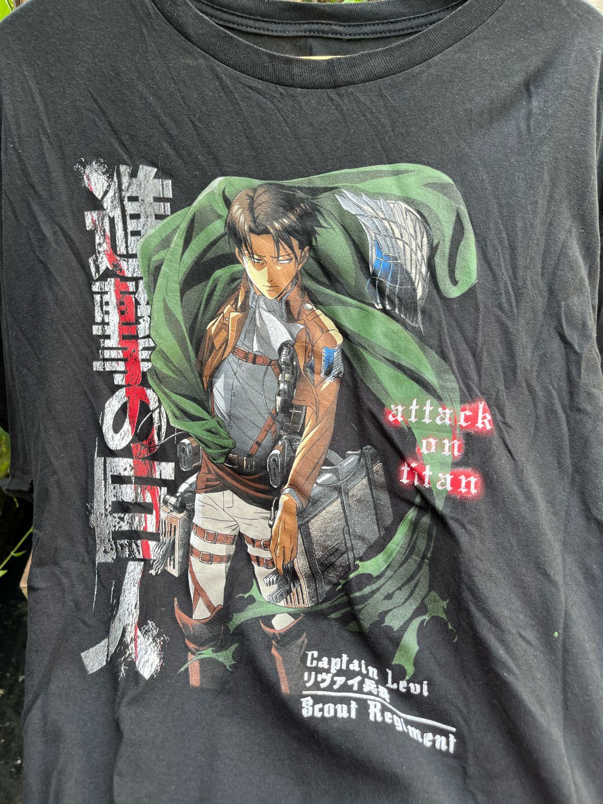 Anime × Japanese Brand anime attack on titan capt levi season 3 tshirt Size US XXL / EU 58 / 5 - 3 Thumbnail