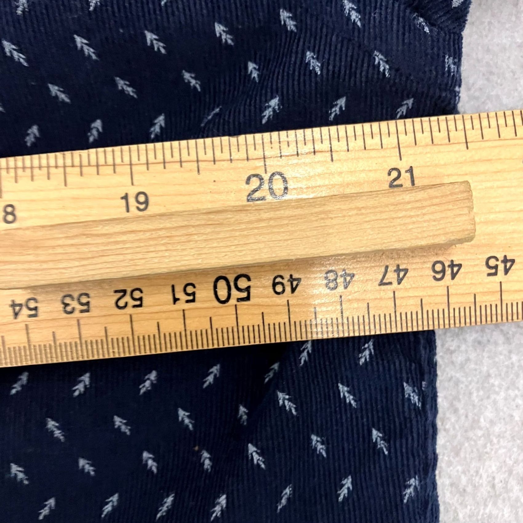 Vintage VINTAGE Nils Mens Corduroy Shirt Medium Navy Patterned Button Up Long Sleeve Casual Size US M / EU 48-50 / 2 - 6 Thumbnail