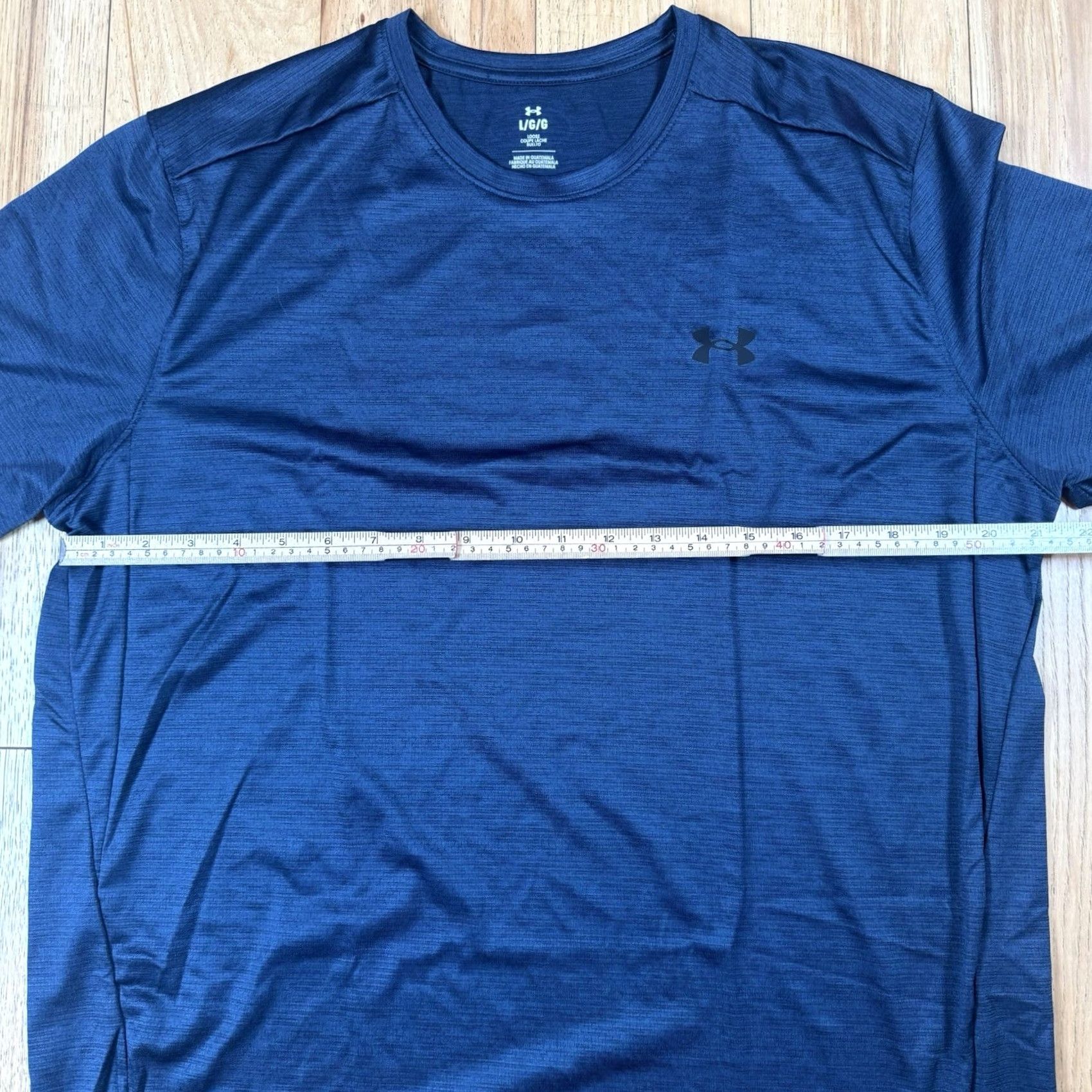 Under Armour Under Armour Shirt Mens Large Blue Dry Fit Stretch Relaxed T-Shirt Activewear L Mens Blue Dry Fit Stretch Relaxed Under Armour Shirt Size US L / EU 52-54 / 3 - 4 Thumbnail