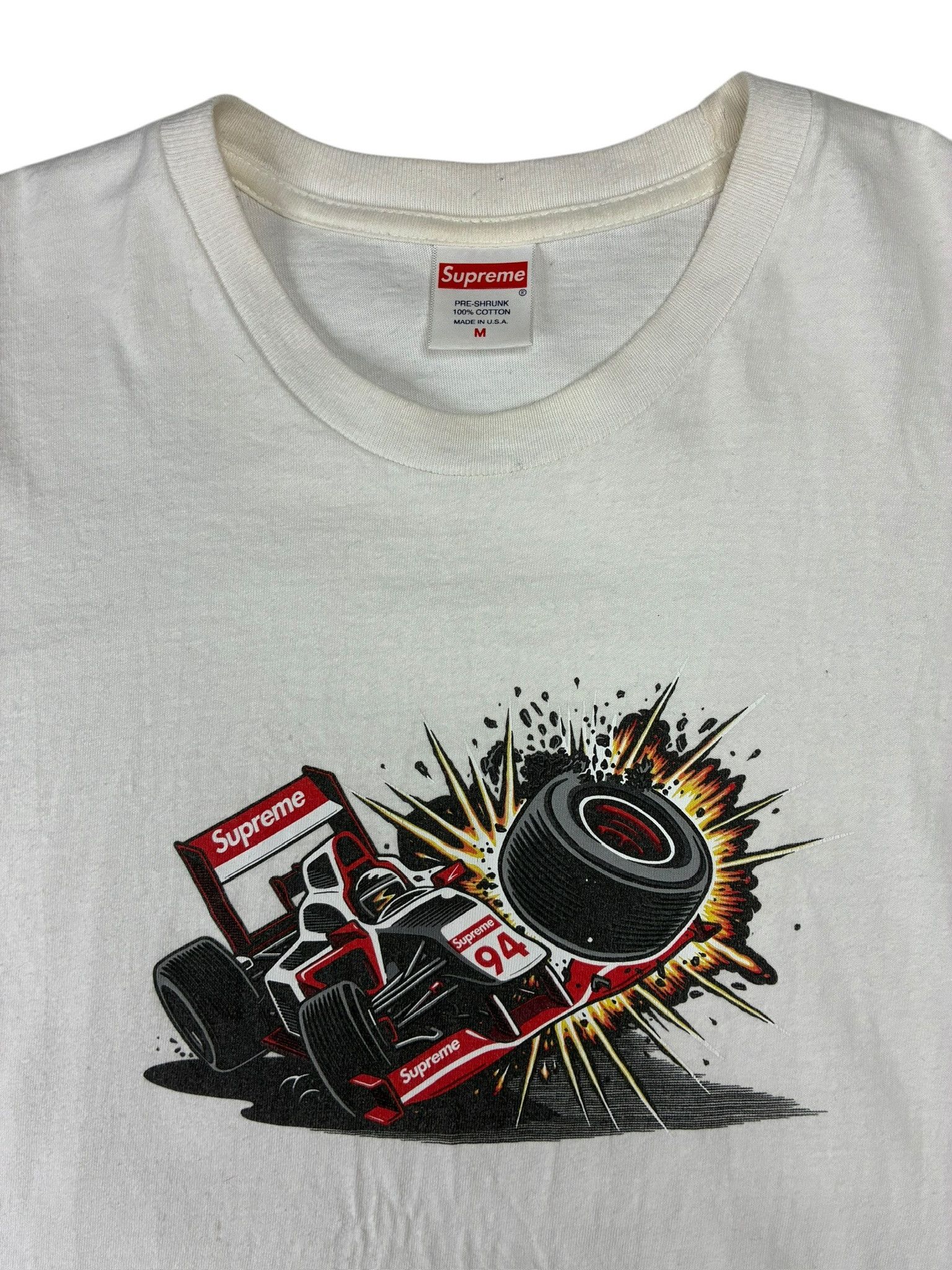 Supreme Supreme Crash Tee Size US M / EU 48-50 / 2 - 2 Thumbnail