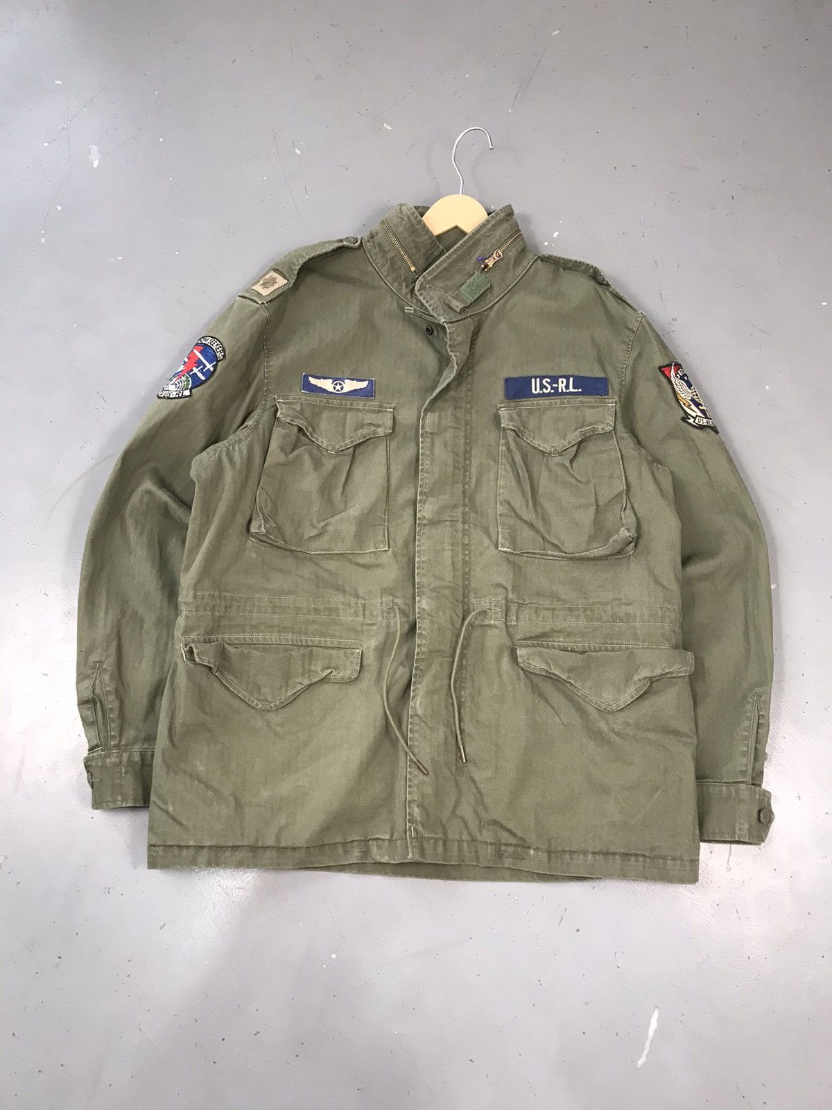 Polo Ralph Lauren × Vintage Ralph Lauren polo four pocket patch work chore jacket Size US L / EU 52-54 / 3 - 1 Thumbnail