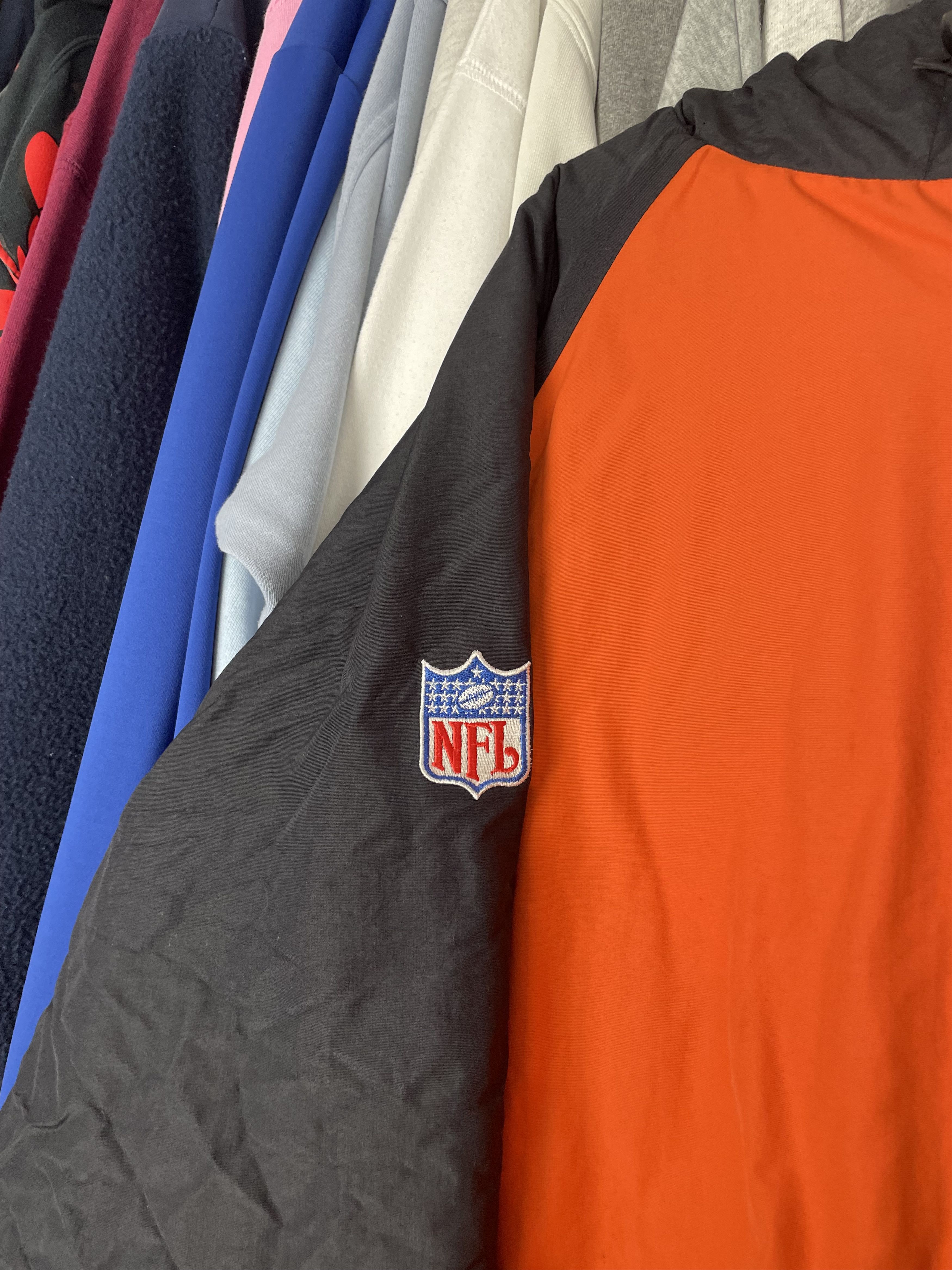 NFL × Reebok × Vintage Vintage Reebok reveresible jacket cincinnati bengals jacket Size US L / EU 52-54 / 3 - 8 Thumbnail