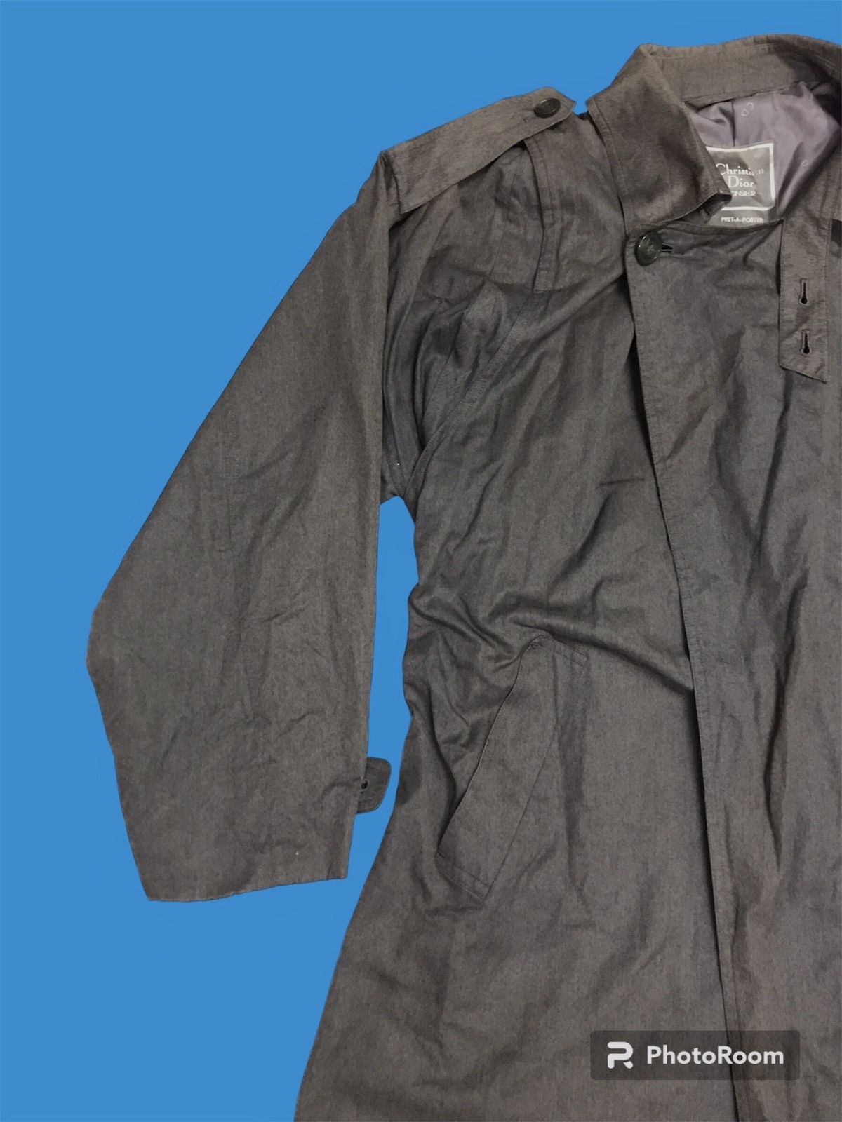 Dior 💥Christian Dior💥Monsieur Pret A Porter Trench Coat 🌻 Size US XL / EU 56 / 4 - 3 Thumbnail