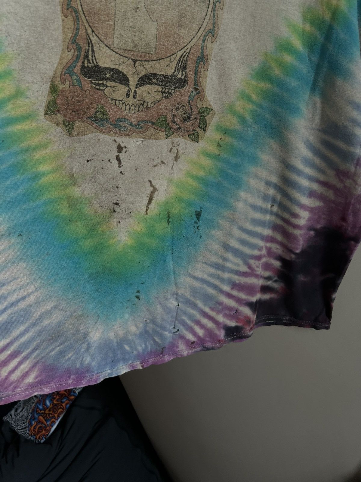 Band Tees Vintage Grateful Dead Delaware Thrashed Tee Shirt ERD Paly Size US XL / EU 56 / 4 - 7 Thumbnail