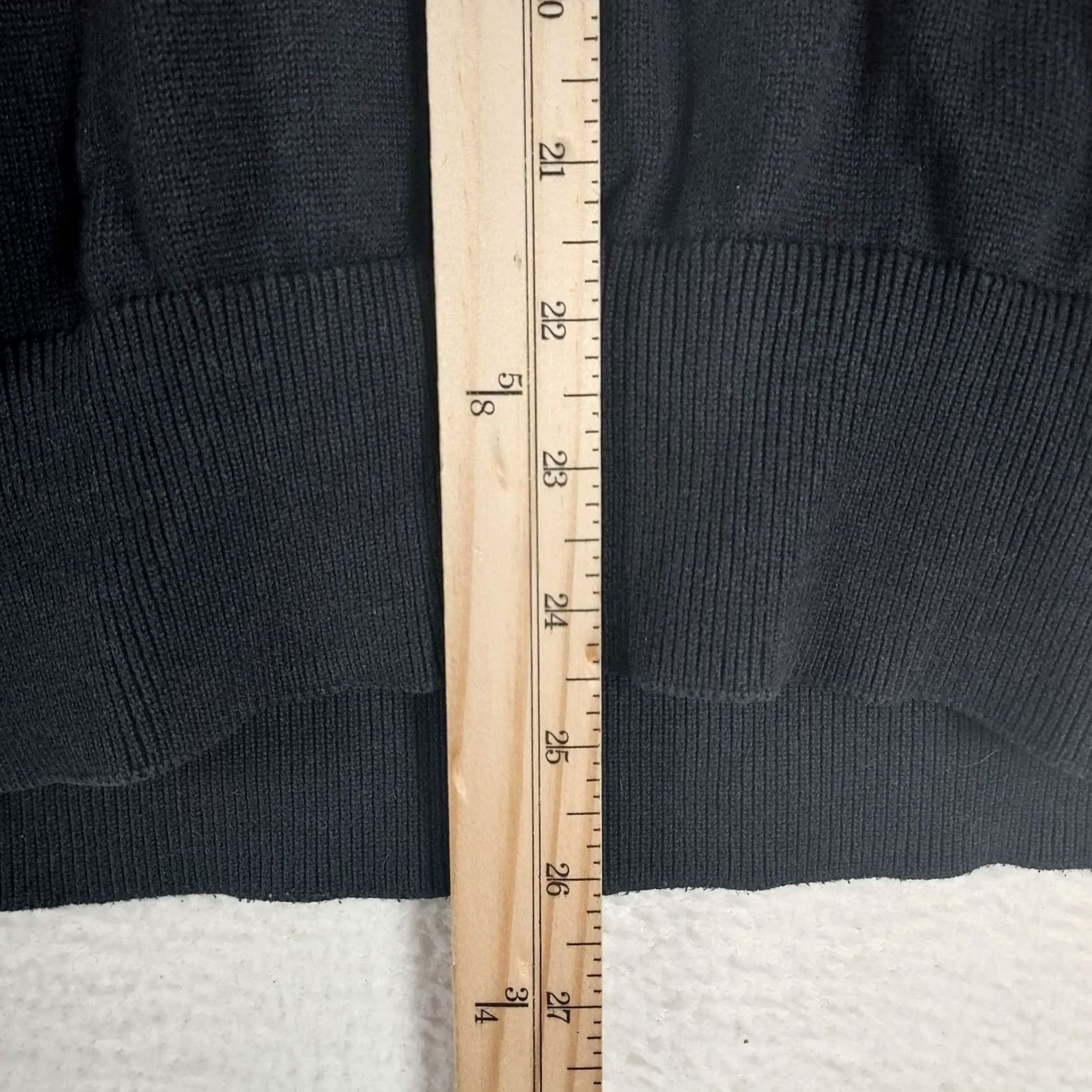 Tommy Hilfiger Tommy Hilfiger Men’s Black Quarter Zip Sweater 100% Cotton Size Medium Black Logo Pullover Mock Neck Regular Fit Knit Long Sleeve Vintage: No Size US M / EU 48-50 / 2 - 6 Thumbnail