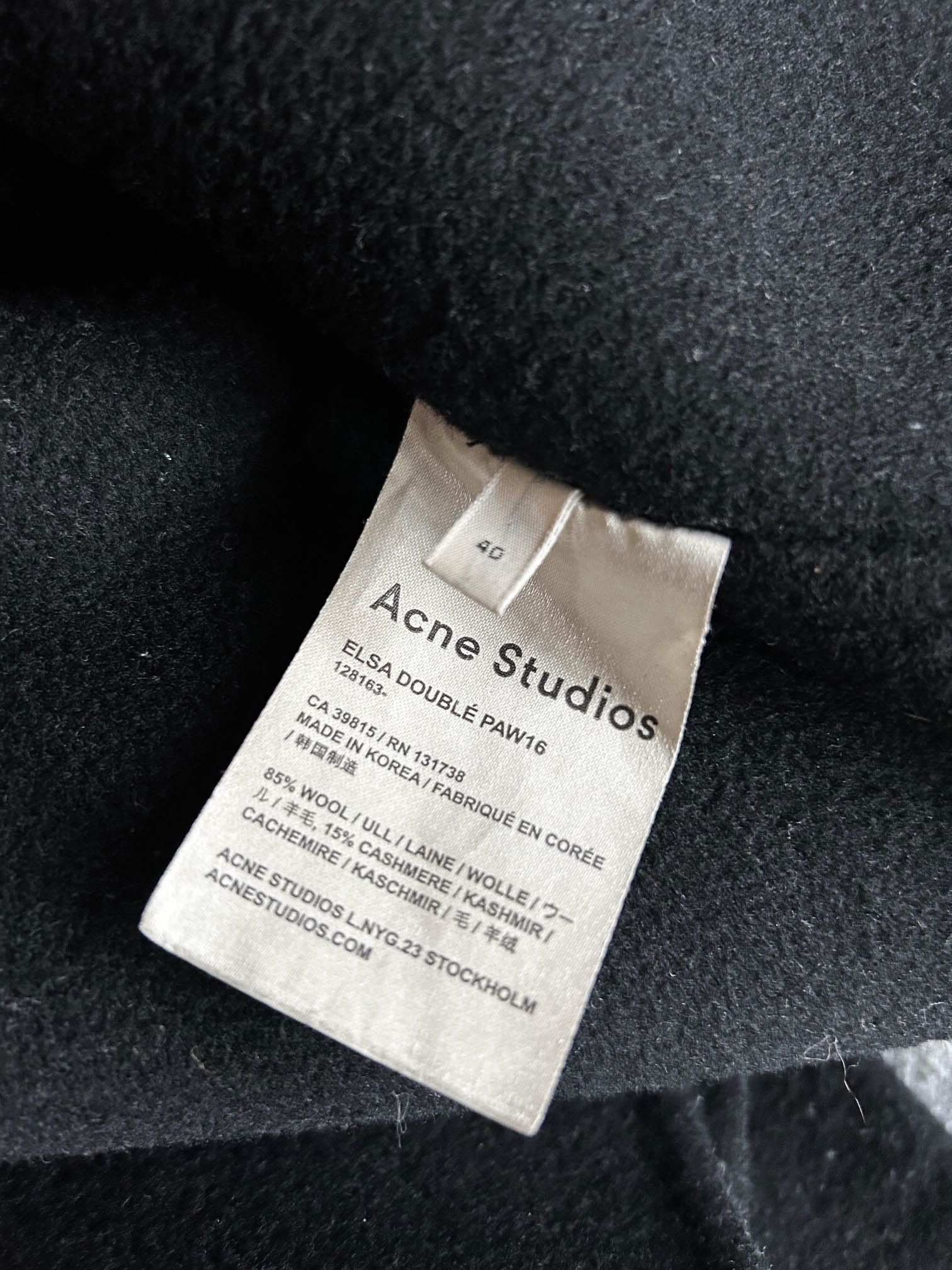 Acne Studios Cashmere Coat Size US S / EU 44-46 / 1 - 4 Thumbnail