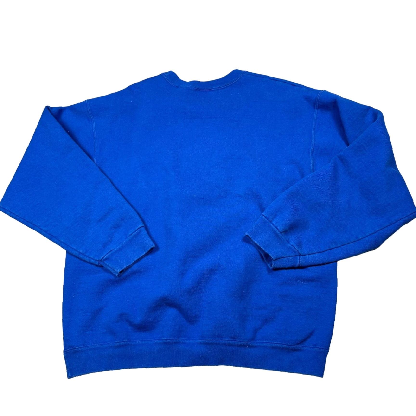 Fruit Of The Loom VINTAGE Sweatshirt Men’s L Padre Island Texas Graphic Heavyweight 90s Blue Size US L / EU 52-54 / 3 - 8 Thumbnail