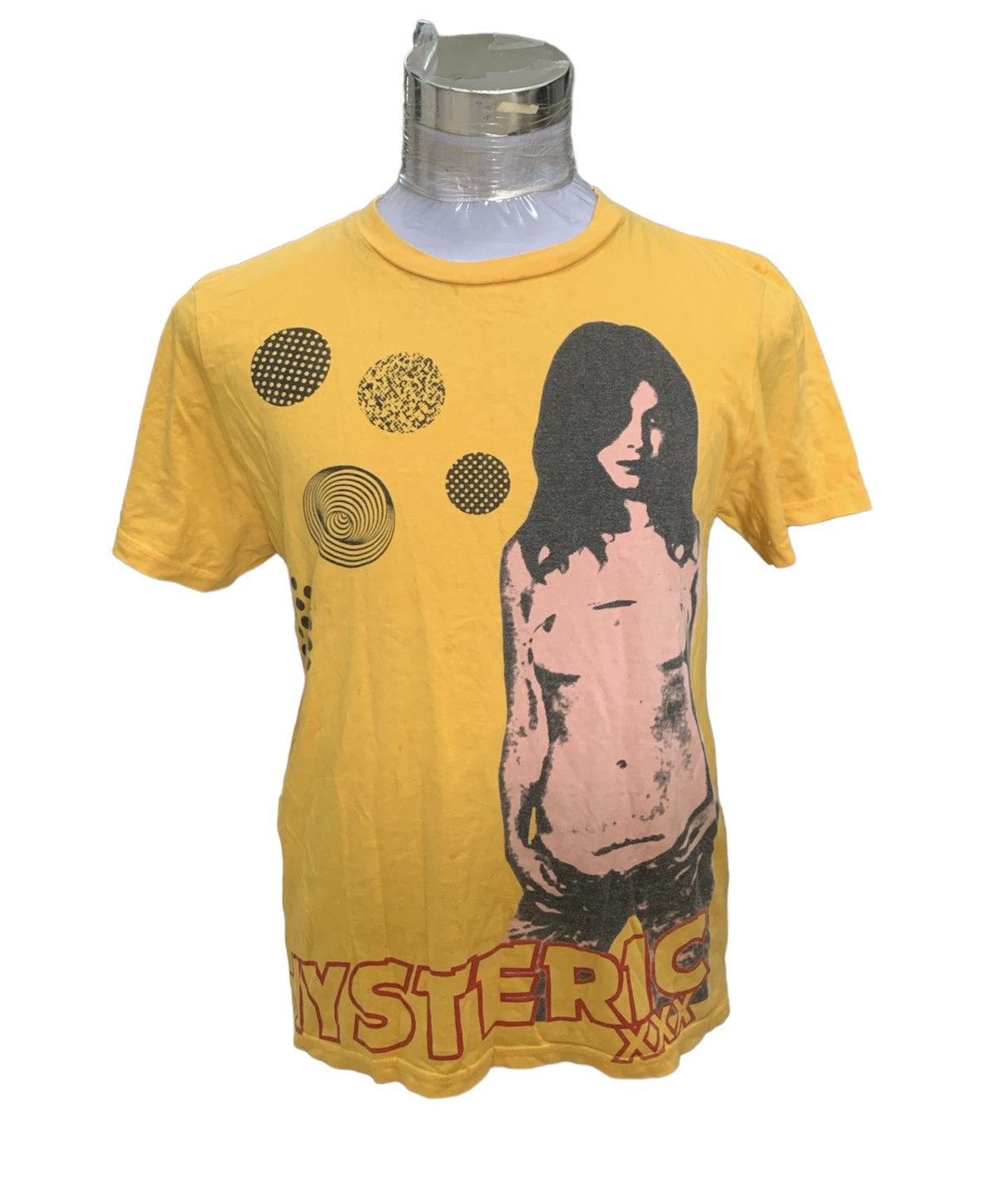 image of Full Print Hysteric Glamour Sexy Girl in Yellow, Men's (Size Medium)