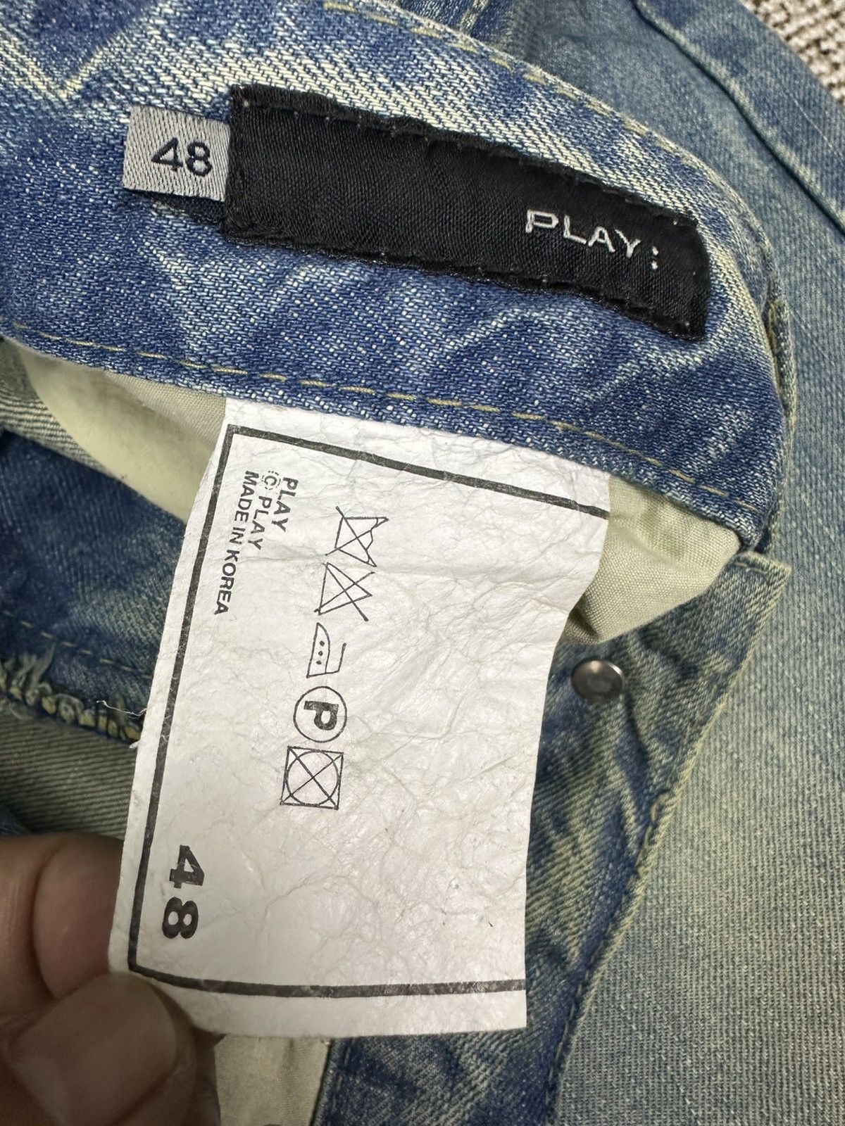 Play Cloths Play Flare Light Blue Denim 32x32 D786 Size US 32 / EU 48 - 12 Thumbnail
