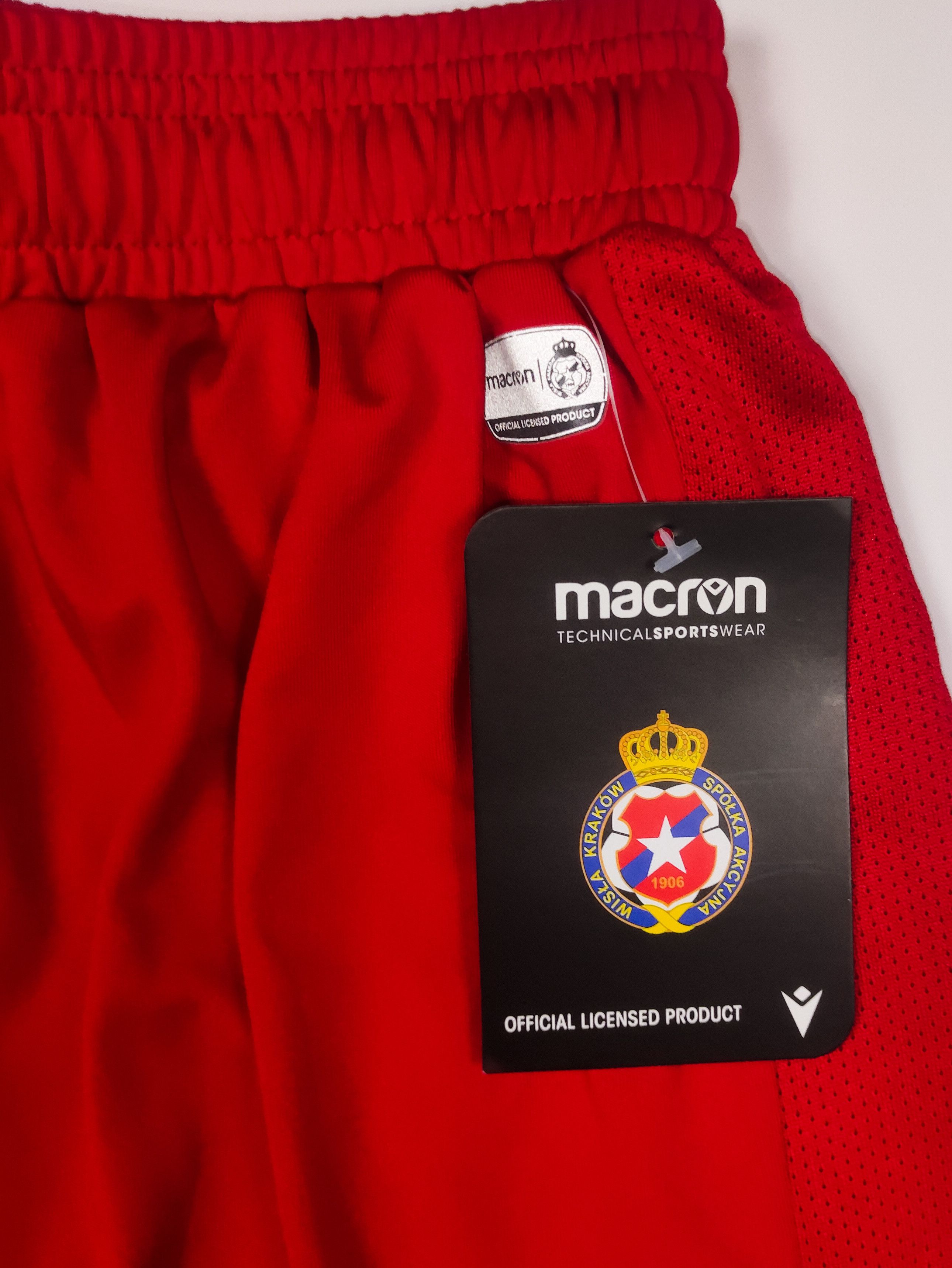 Macron BNWT Wisła Kraków 2020 2021 2022 Macron Home Shorts Size US 30 / EU 46 - 5 Thumbnail
