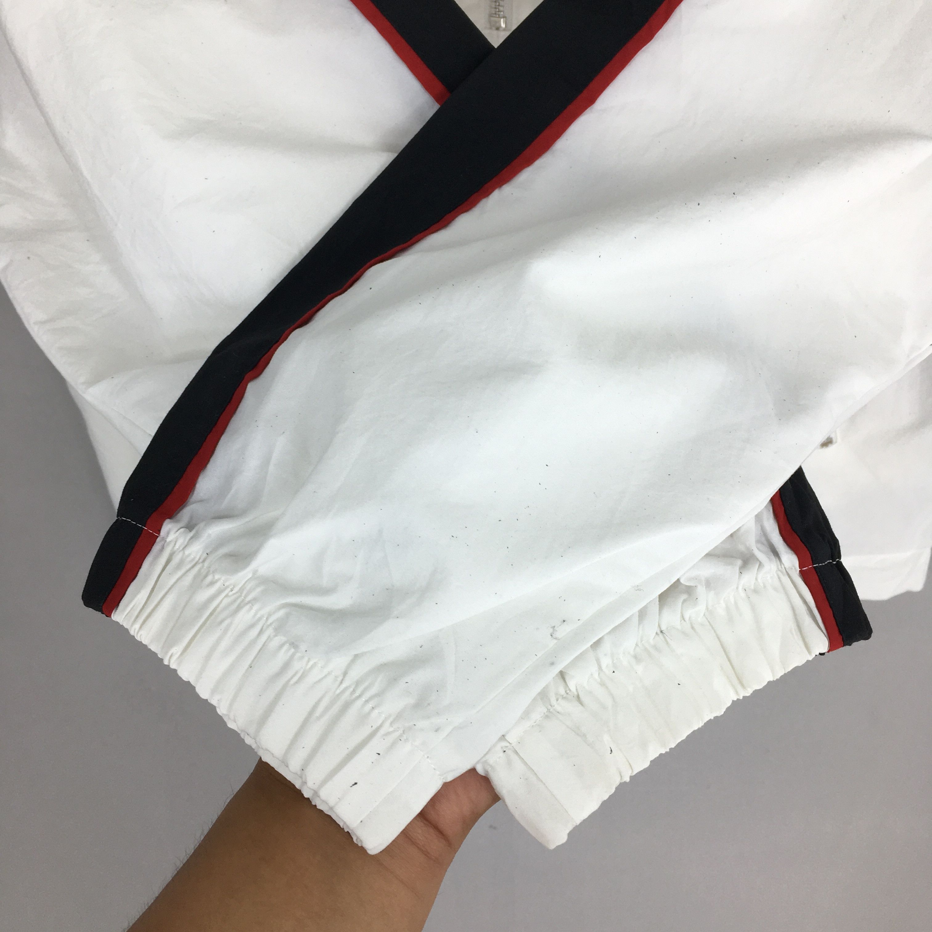 Nike 90's Nike Andre Agassi Windbreaker White Jacket Medium Size US M / EU 48-50 / 2 - 9 Thumbnail