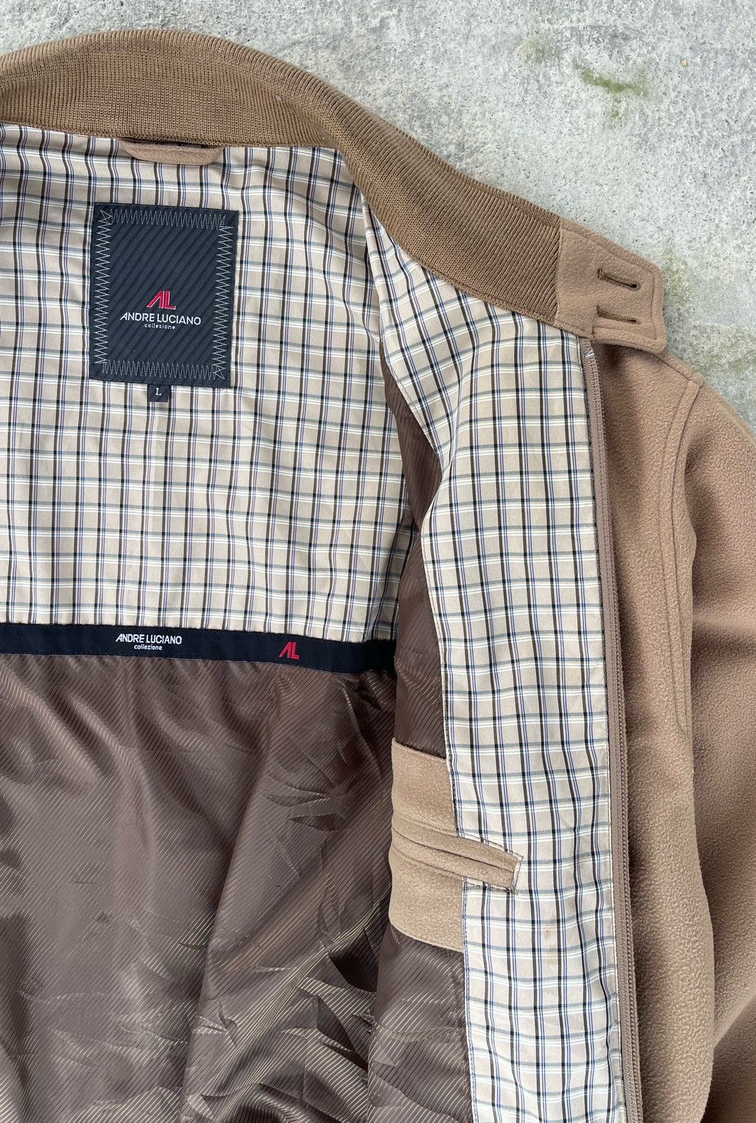 Andreluciano × Vintage Vintage Andre Luciano Men's Bomber Jacket Size US L / EU 52-54 / 3 - 7 Thumbnail