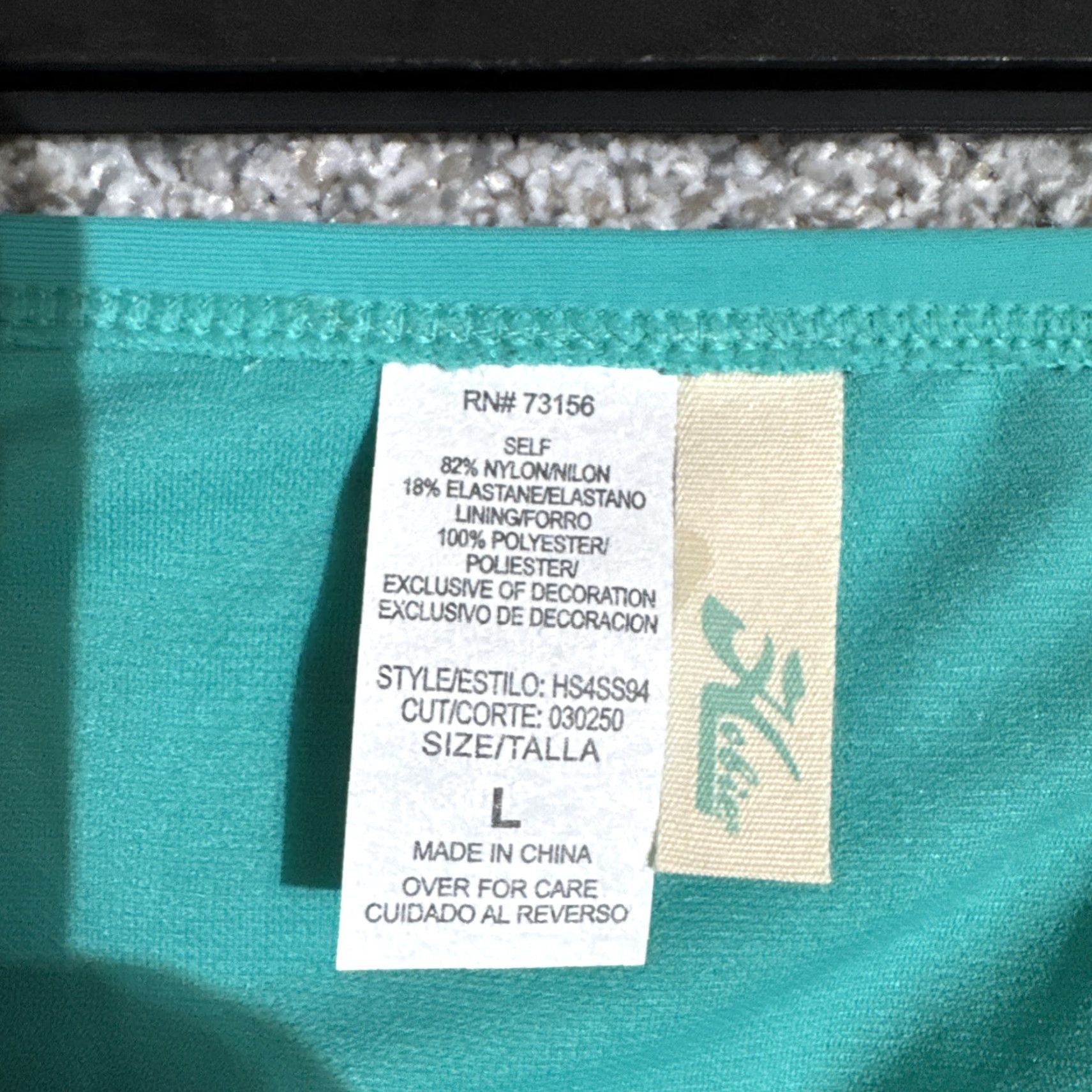 Vintage VINTAGE 90s Y2K Hobie Bikini Bottom Beaded Tie Side L Blue Boho Resort Chic Festival Women Bottom Size 36" / US 14 / IT 50 - 8 Thumbnail