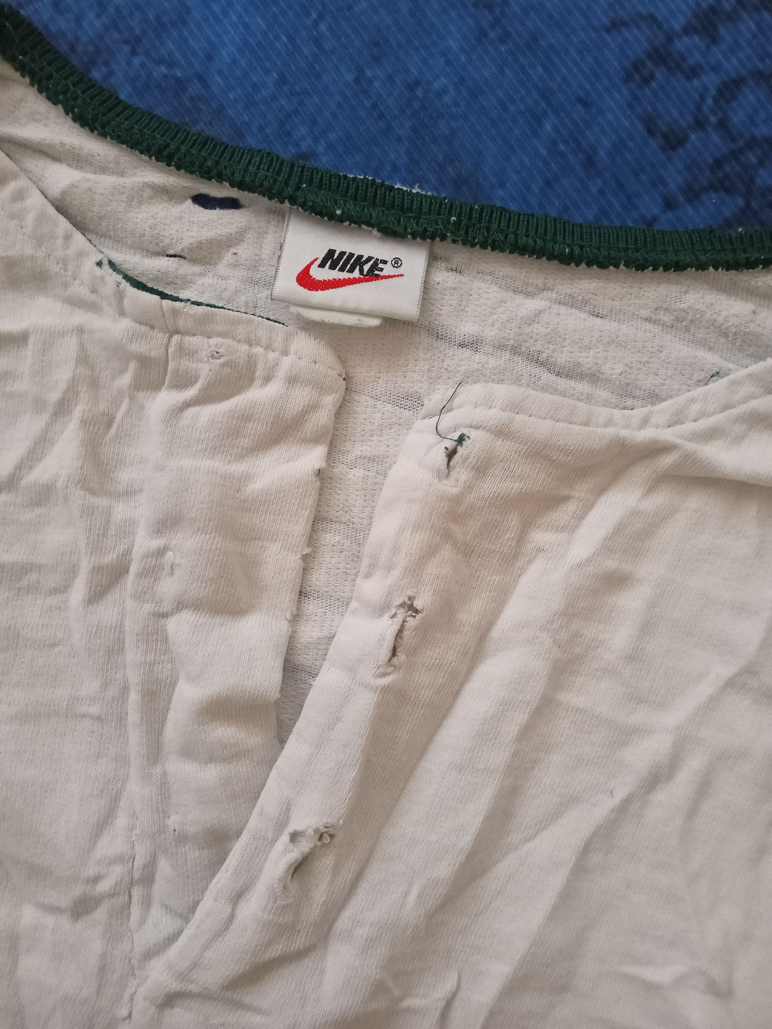 Cactus Plant Flea Market × Nike Nike x CPFM Distressed Oversized Henley Remake Tee Size US XL / EU 56 / 4 - 6 Thumbnail