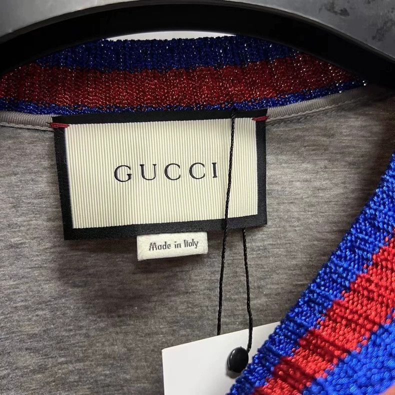 Gucci Gucci The latest pink crane striped printed logo sweatshirt Size US S / EU 44-46 / 1 - 3 Thumbnail