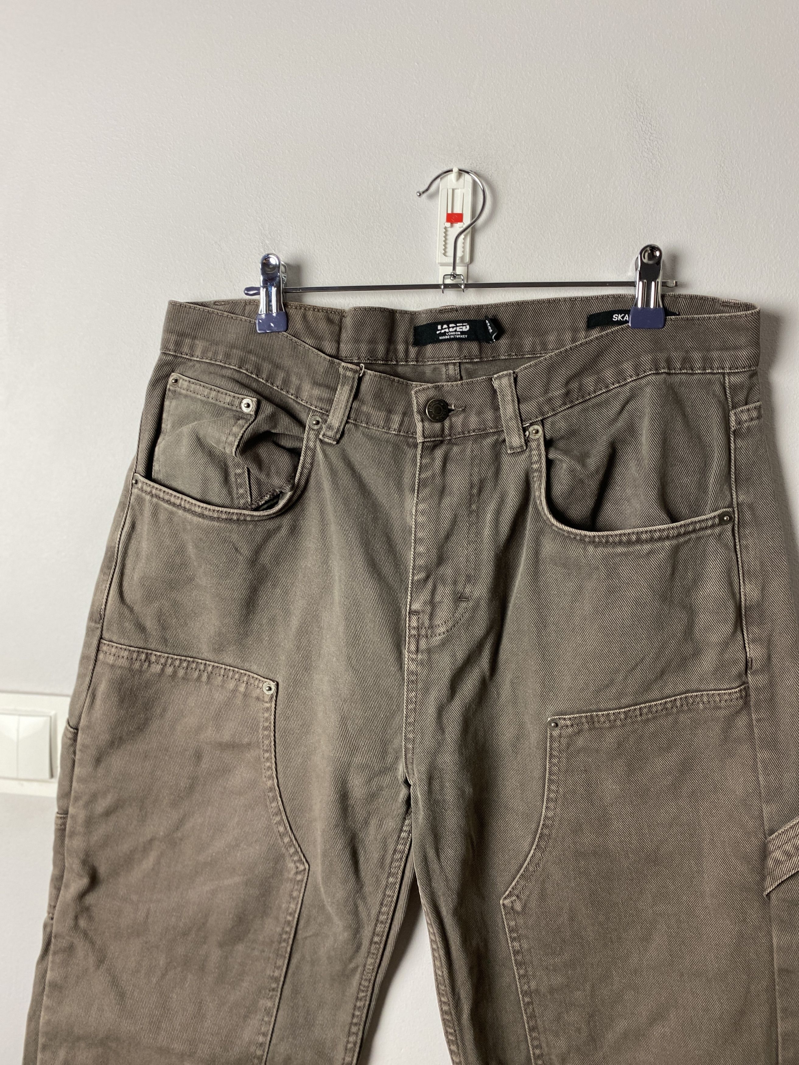 Jaded London Jaded London Double Knee Carpenter jeans denim pants Size US 32 / EU 48 - 2 Thumbnail