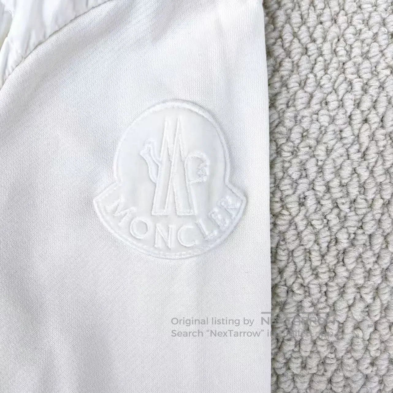 Moncler Moncler Padded Corduroy Jacket with Logo. Size M / US 6-8 / IT 42-44 - 4 Thumbnail