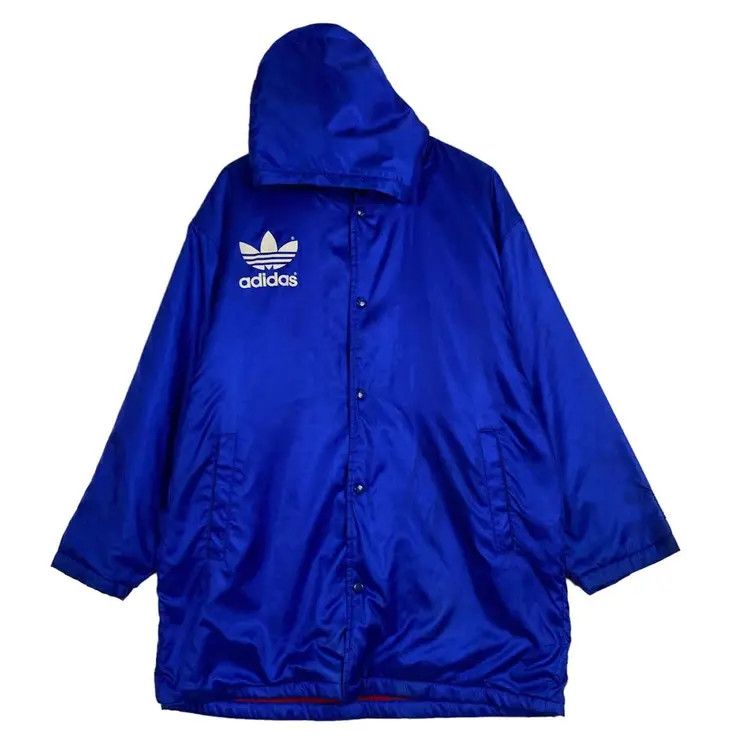 Adidas Adidas Vintage Coach Jacket Hoodie Size US M / EU 48-50 / 2 - 1 Thumbnail