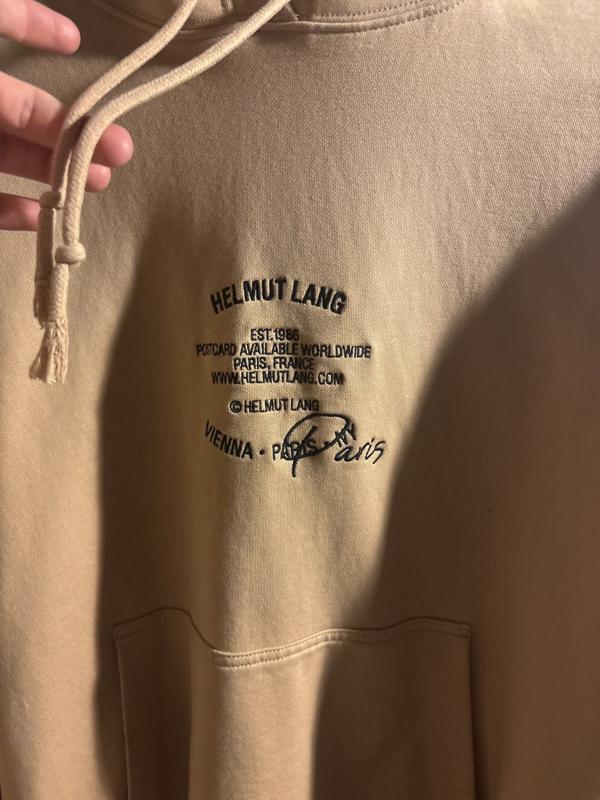Helmut Lang Helmut Lang Postcard Hoodie Size US L / EU 52-54 / 3 - 3 Thumbnail