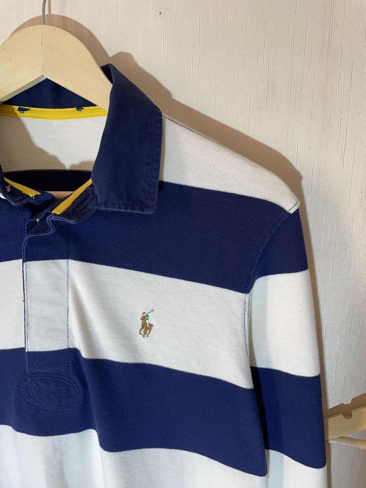 Polo Ralph Lauren × Vintage Polo Ralph Lauren vintage rugby jersey 90s Size US M / EU 48-50 / 2 - 2 Thumbnail