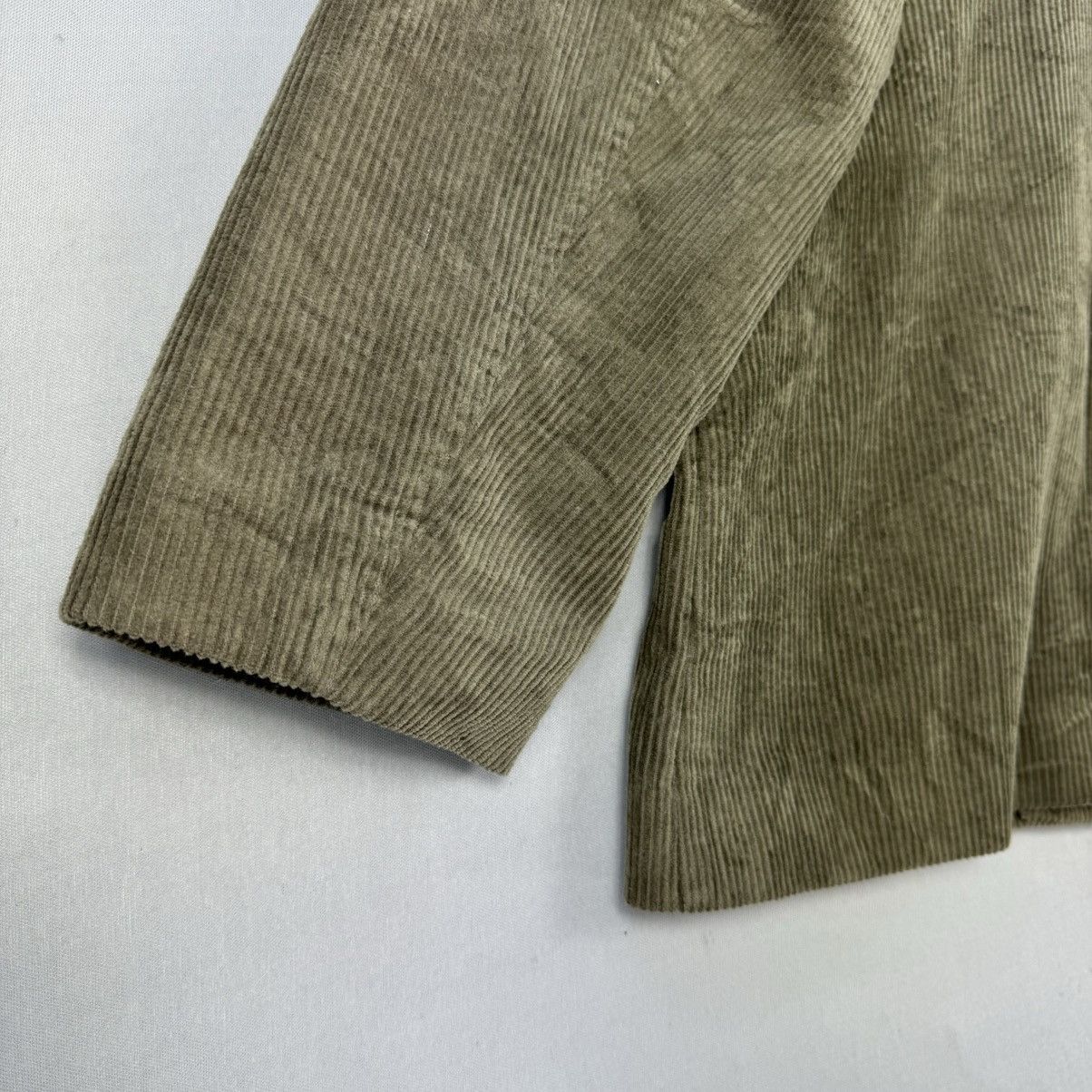Japanese Brand Lakole Corduroy Double-Breasted Blazer Jacket Size US M / EU 48-50 / 2 - 6 Thumbnail
