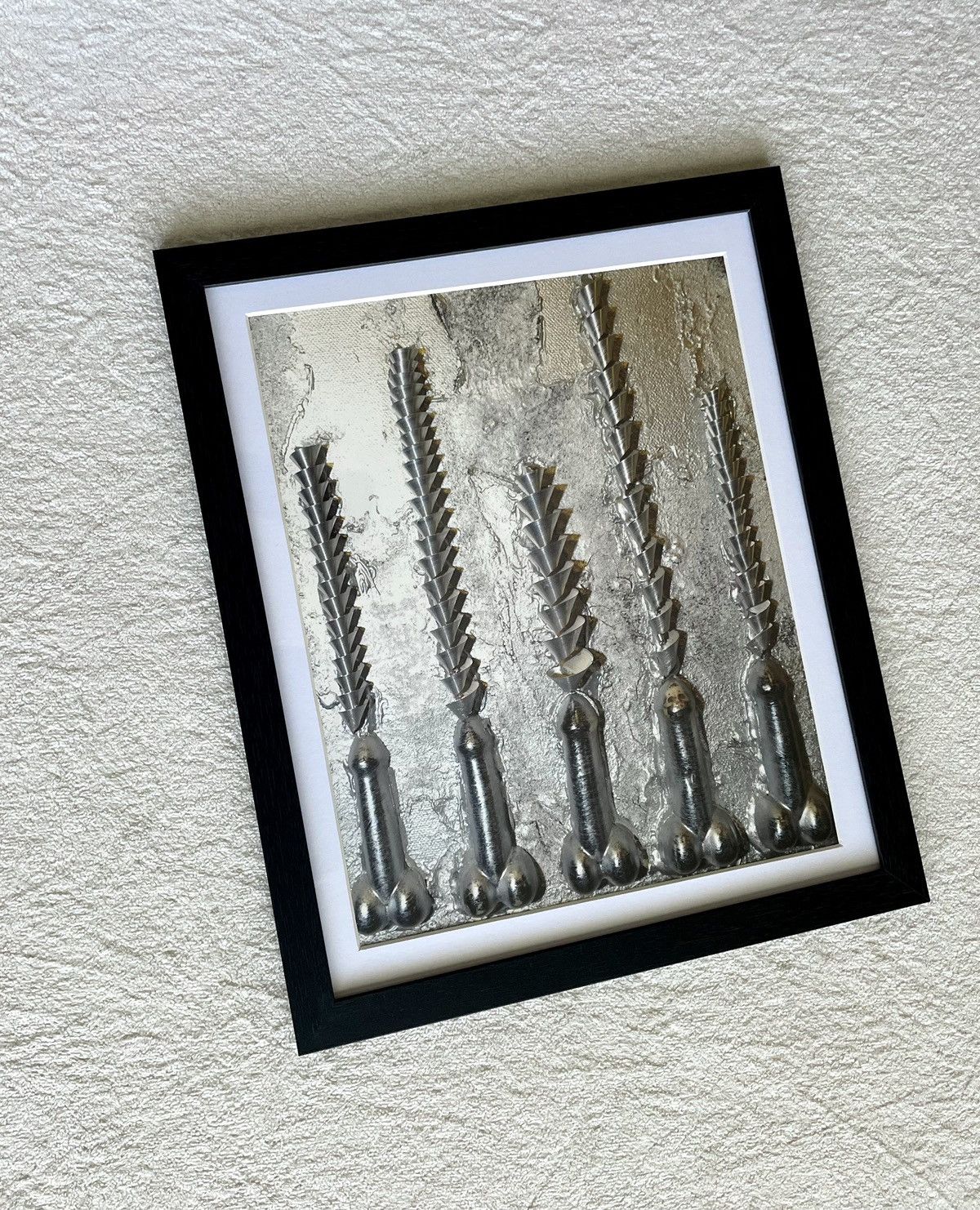 Chrome Hearts Chrome Hearts 9x11 Framed magazine cutout poster Size ONE SIZE - 2 Thumbnail