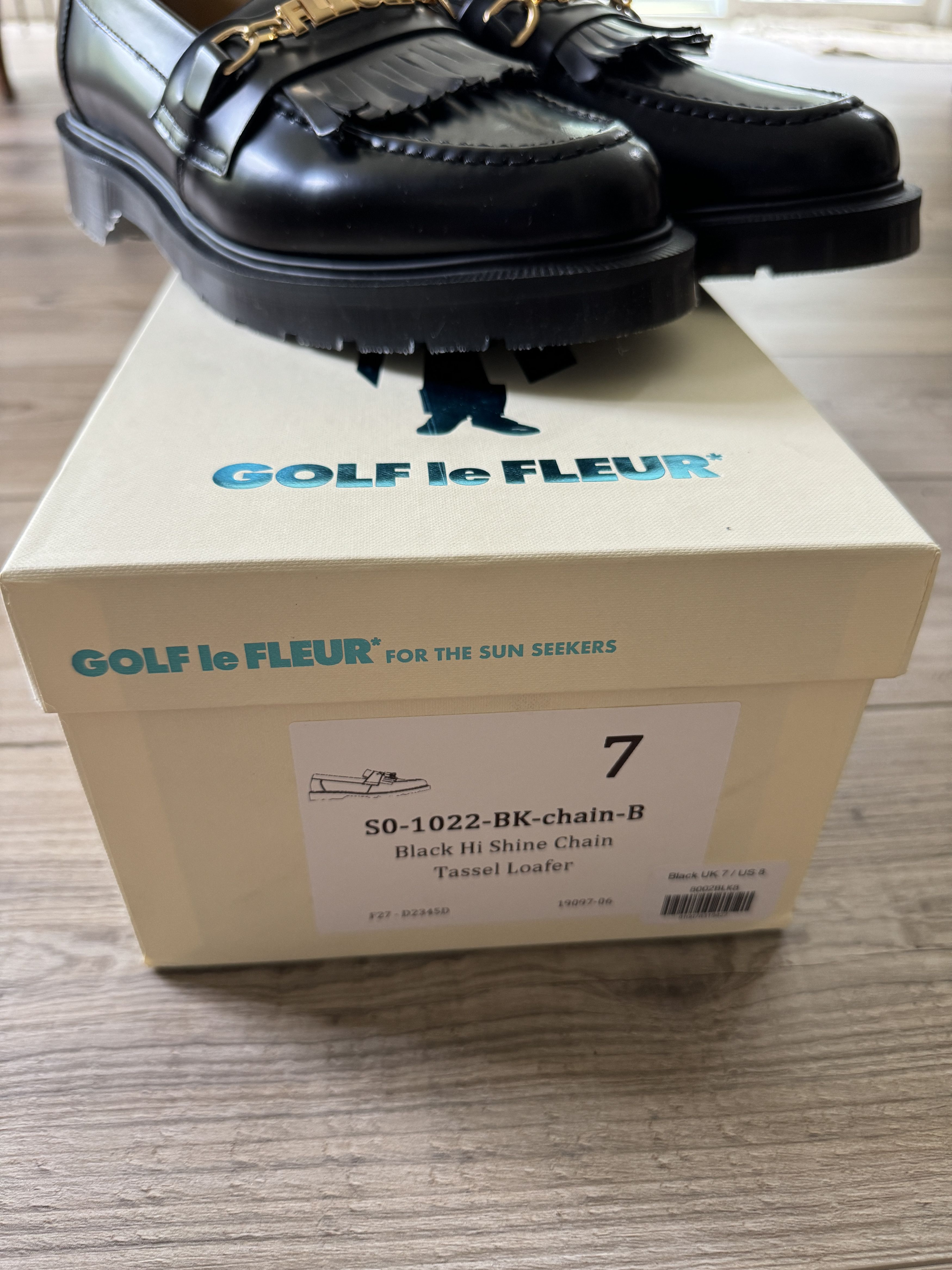 Solovair Golf Le Fleur Chain Loafers Grailed