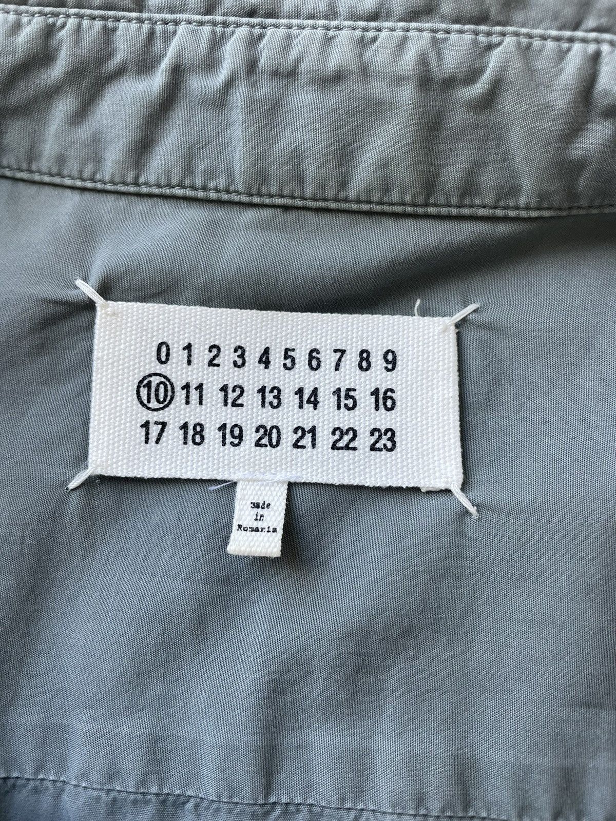 Maison Margiela Martin Margiela Vintage Bottle Green Cotton Shirt 50 size Size US M / EU 48-50 / 2 - 5 Thumbnail