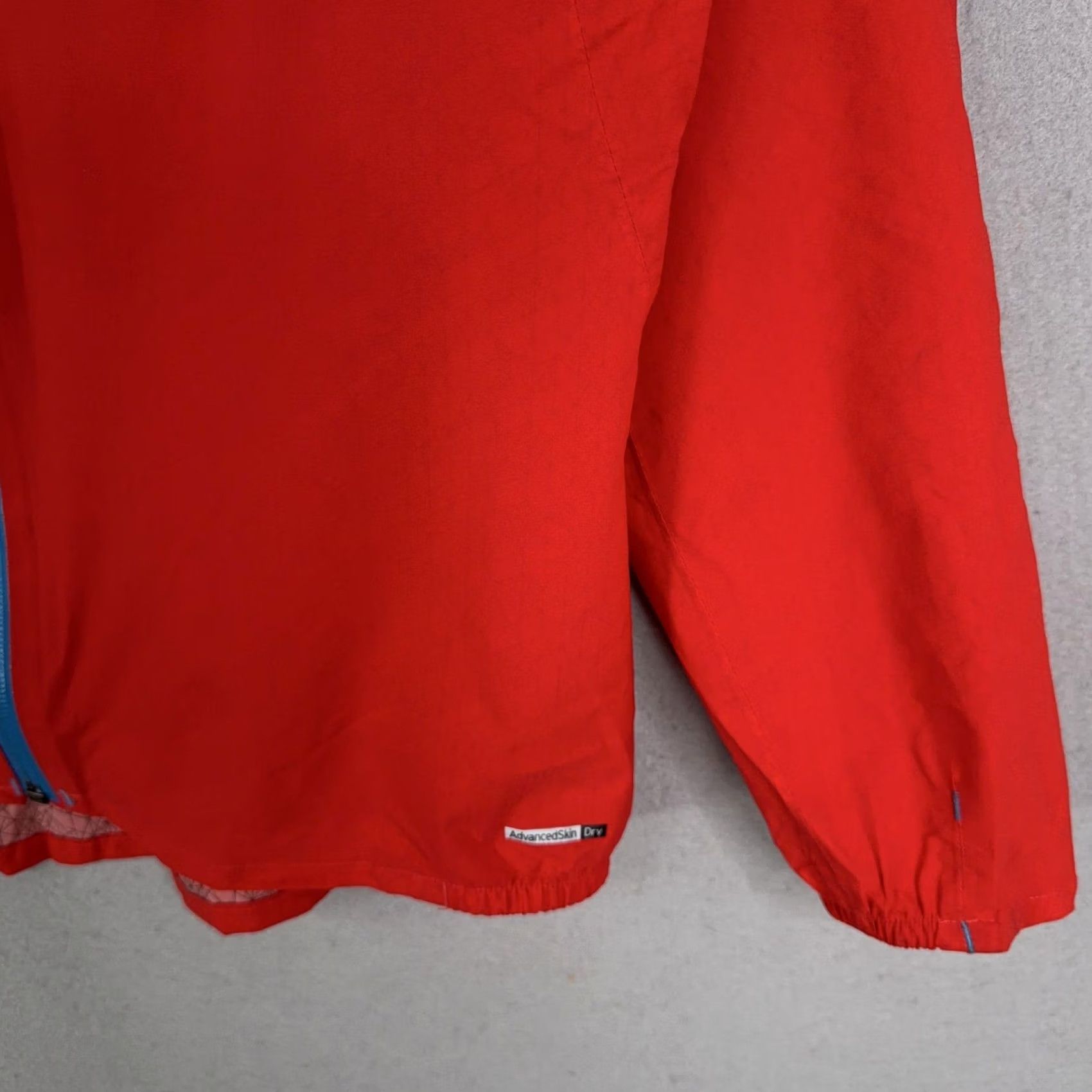 Salomon Salomon Jacket Womens Medium AdvancedSkin Dry Red Hooded Windbreaker Running Size M / US 6-8 / IT 42-44 - 3 Thumbnail