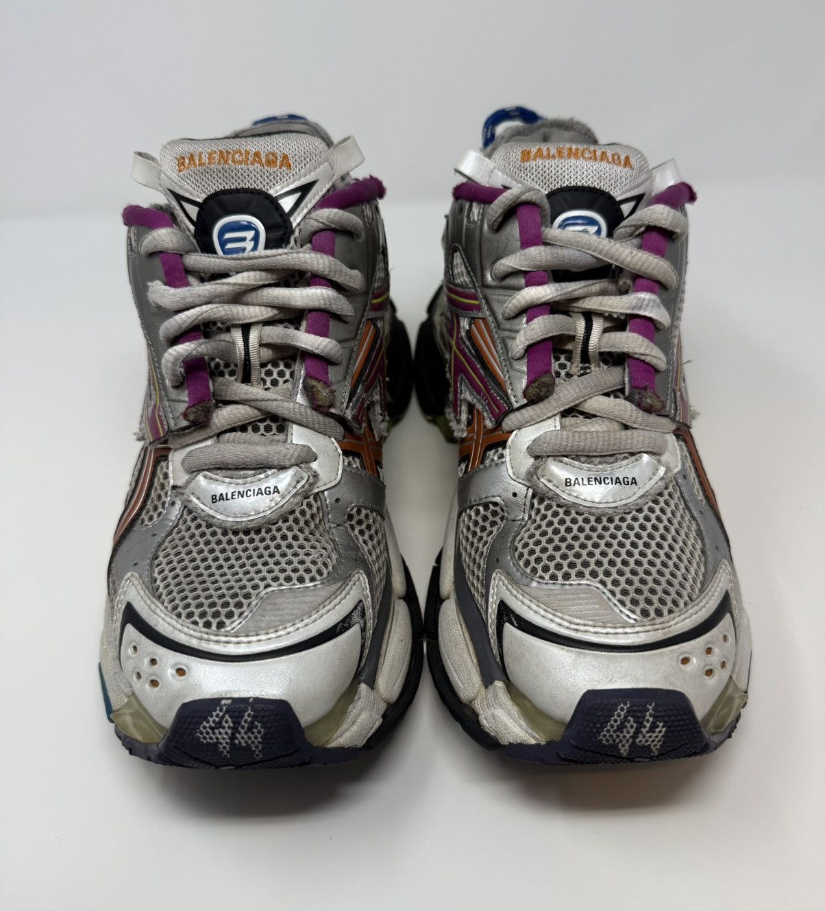 Balenciaga Balenciaga Runner Sneaker Multicolor Size US 11 / EU 44 - 2 Thumbnail
