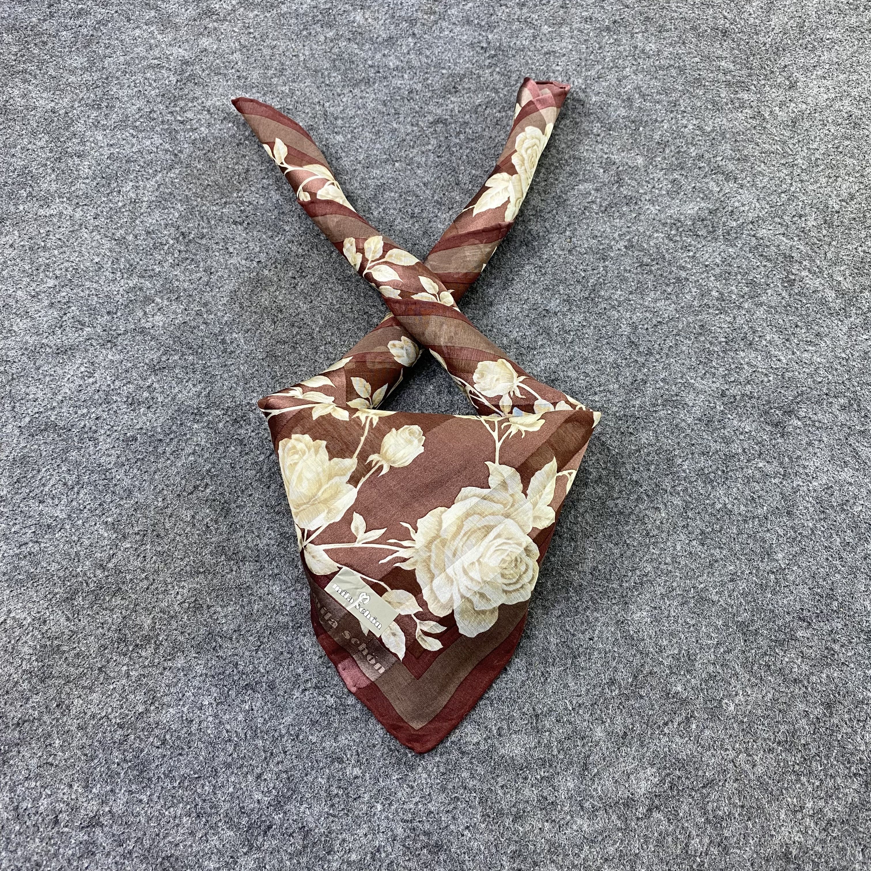 Mila Schon Mila Schon Handkerchief Neckerchief Bandana-B1980 Size ONE SIZE - 2 Thumbnail