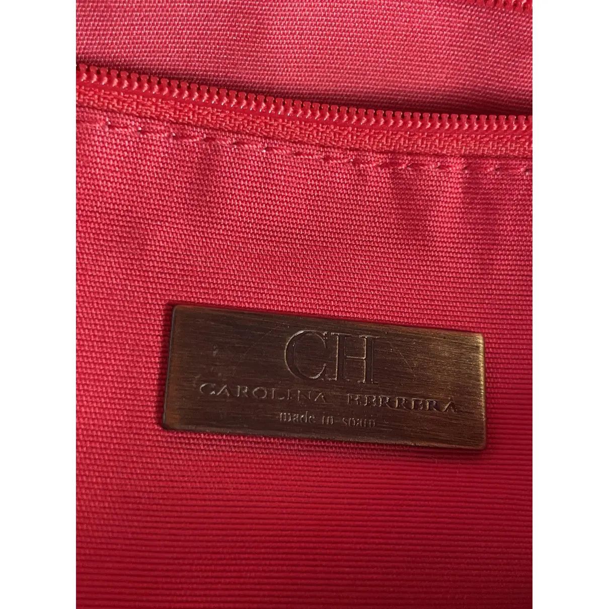 Carolina Herrera Crafted Carolina Herrera Studded Tote Bag Canvas CH Initials Size ONE SIZE - 14 Thumbnail
