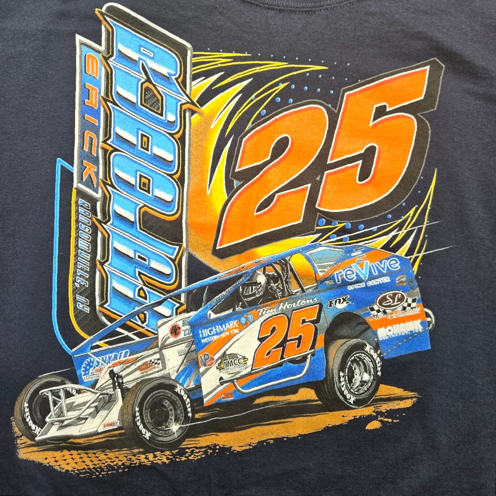 Vintage VINTAGE Racing T-Shirt Men Adult 3XL Black Short Sleeve Logo Cotton All Seasons Size US XXL / EU 58 / 5 - 3 Thumbnail