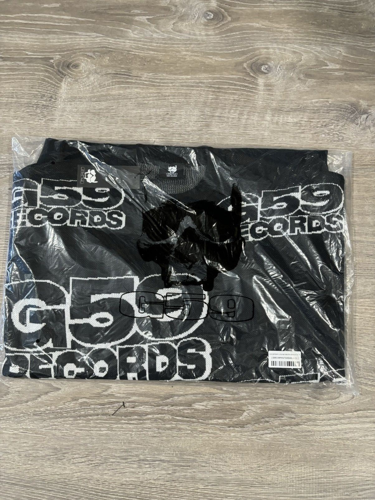 image of G59 Records G59 Corporate Logo Sweater Black, Men's (Size 2XL)