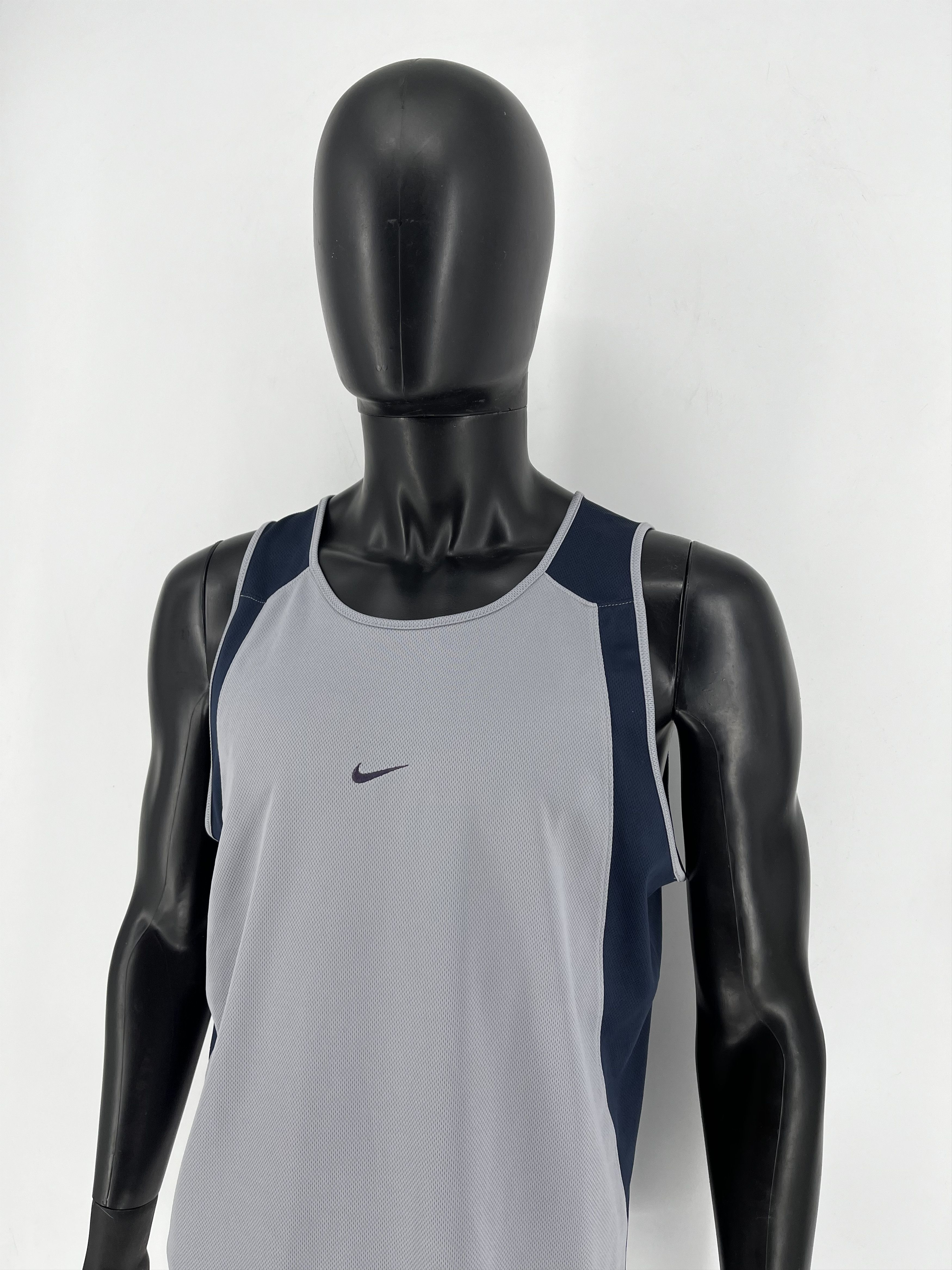 Nike Vintage Y2K Nike Dri-Fit Jersey Swoosh Logo Size US XL / EU 56 / 4 - 8 Thumbnail