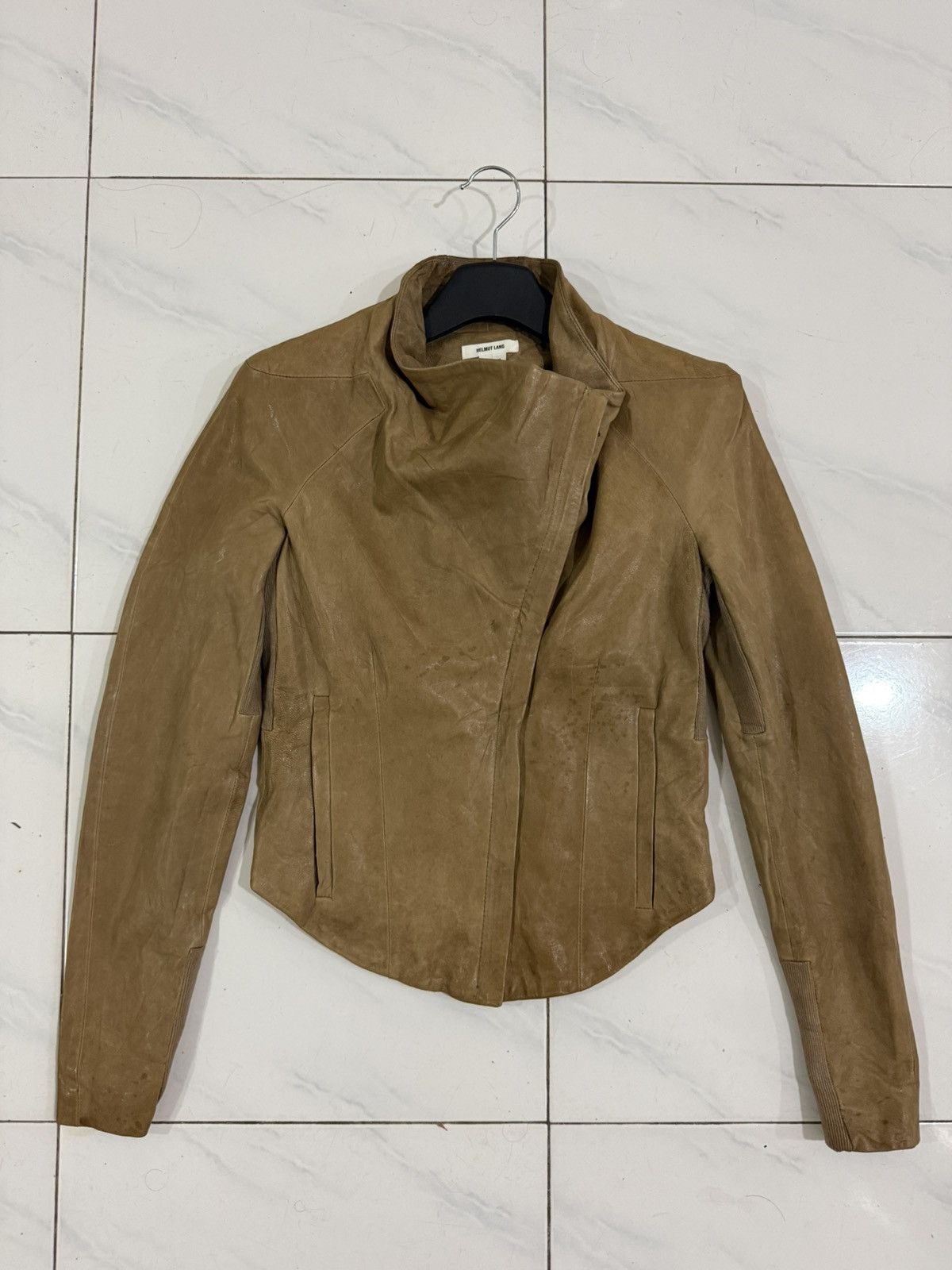 Helmut Lang Helmut Lang Leather Jacket Size XS / US 0-2 / IT 36-38 - 3 Thumbnail