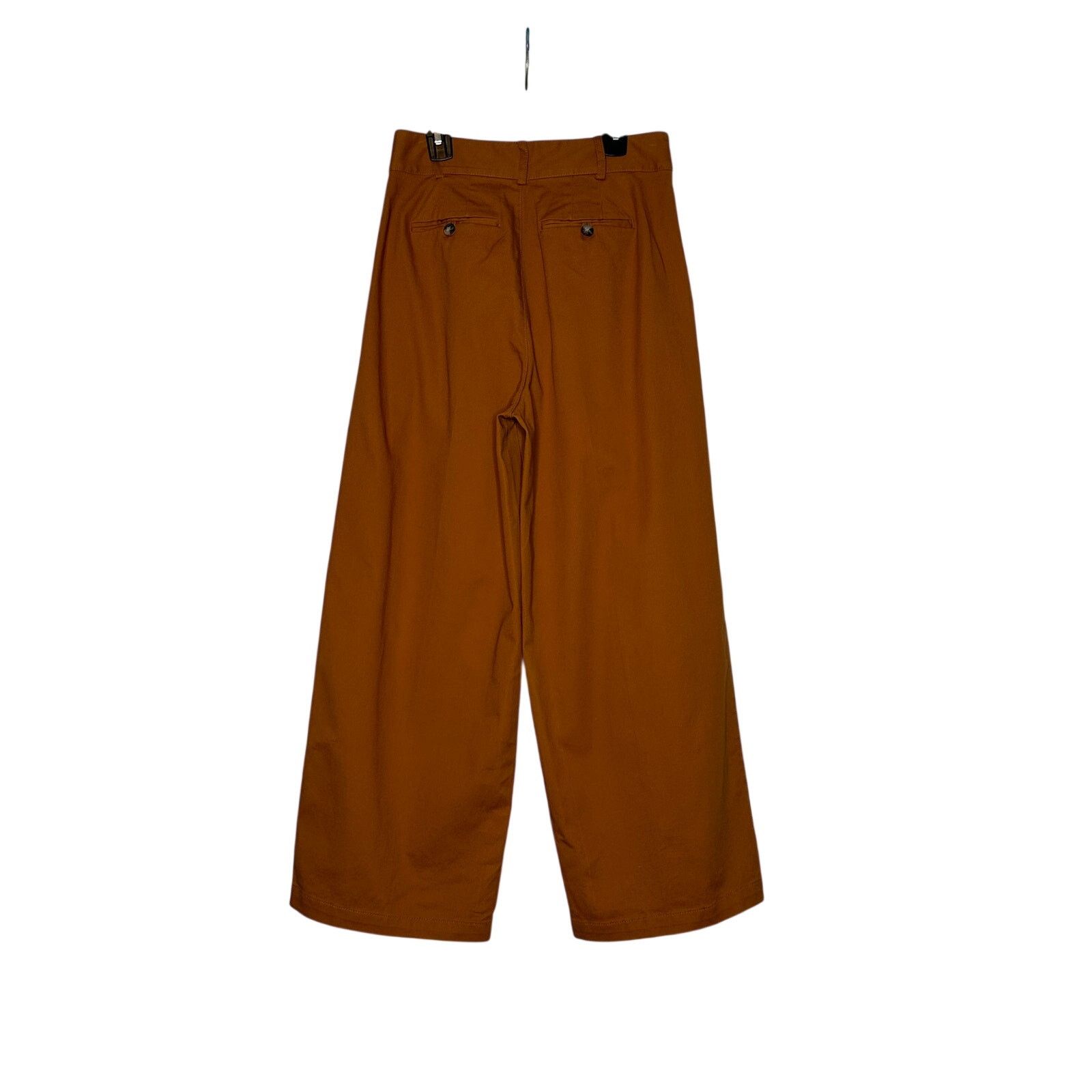 Madewell Madewell brown high waisted pleated wideleg pants size 0 Size 25" / US 0 / IT 36 - 12 Thumbnail