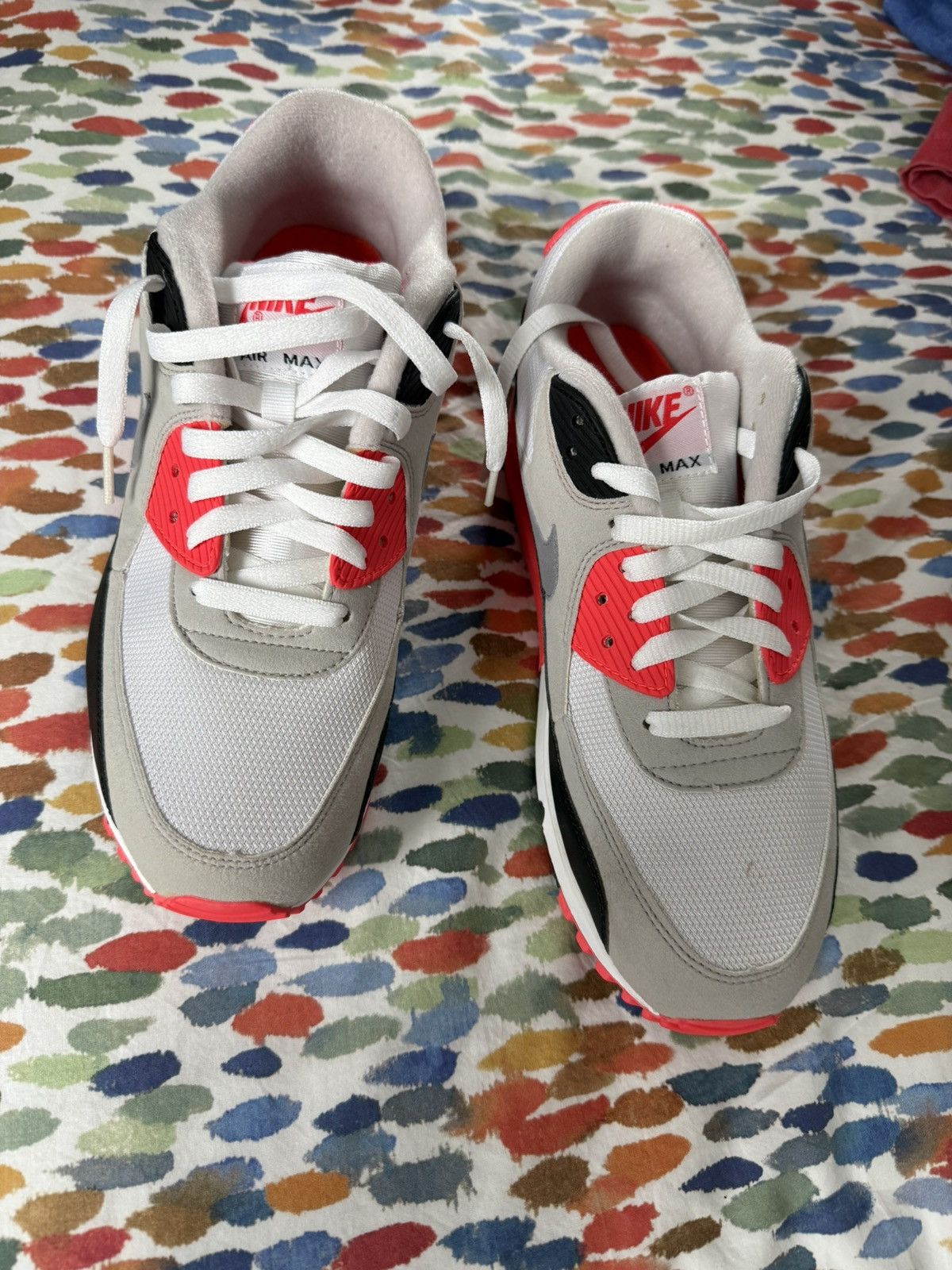 Nike NIKE Air Max 90 Infrared Size 10.5 – Classic OG Colorway Size US 10.5 / EU 43-44 - 1 Thumbnail
