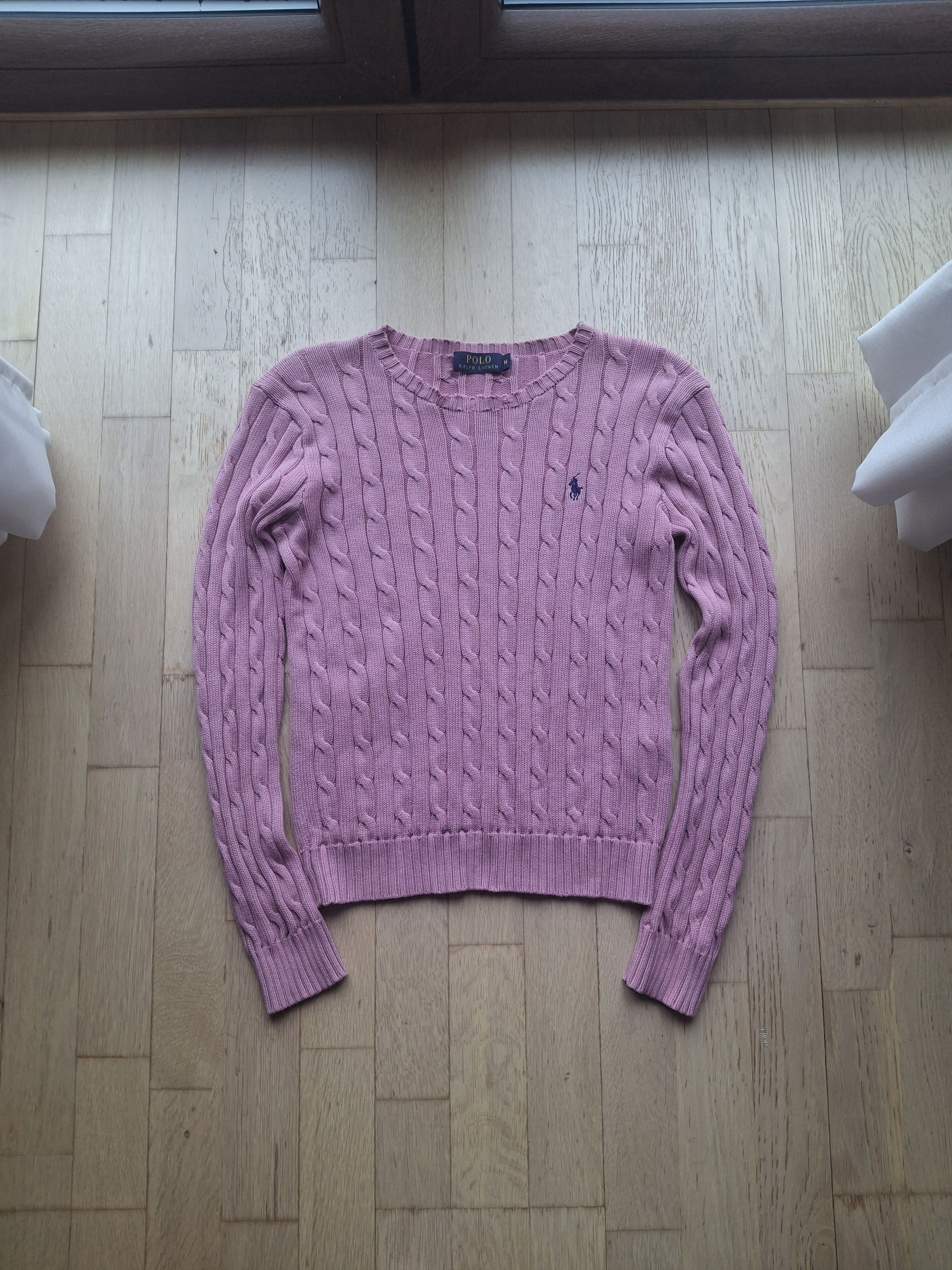 Polo Ralph Lauren × Ralph Lauren Cable knitwear polo ralph lauren sweater woman Old money Size M / US 6-8 / IT 42-44 - 1 Thumbnail
