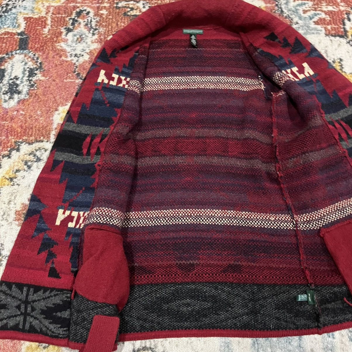 Polo Ralph Lauren Ralph Lauren Sweater Southwestern RRL Navajo Intarsia Size M / US 6-8 / IT 42-44 - 10 Thumbnail