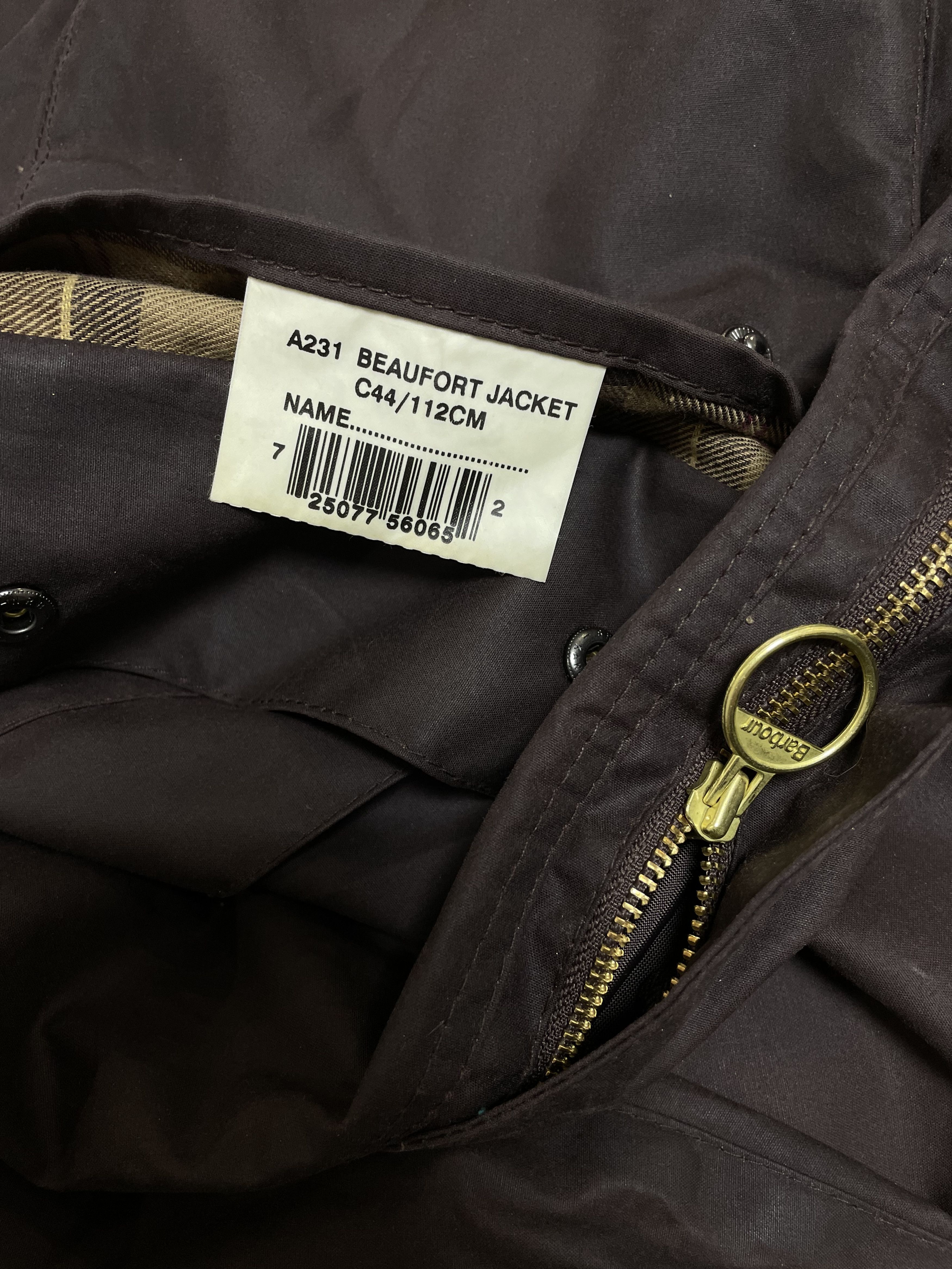 Barbour BARBOUR Beaufort Waxed Jacket Casual Hunting Coat C44/112CM Size US XL / EU 56 / 4 - 12 Thumbnail