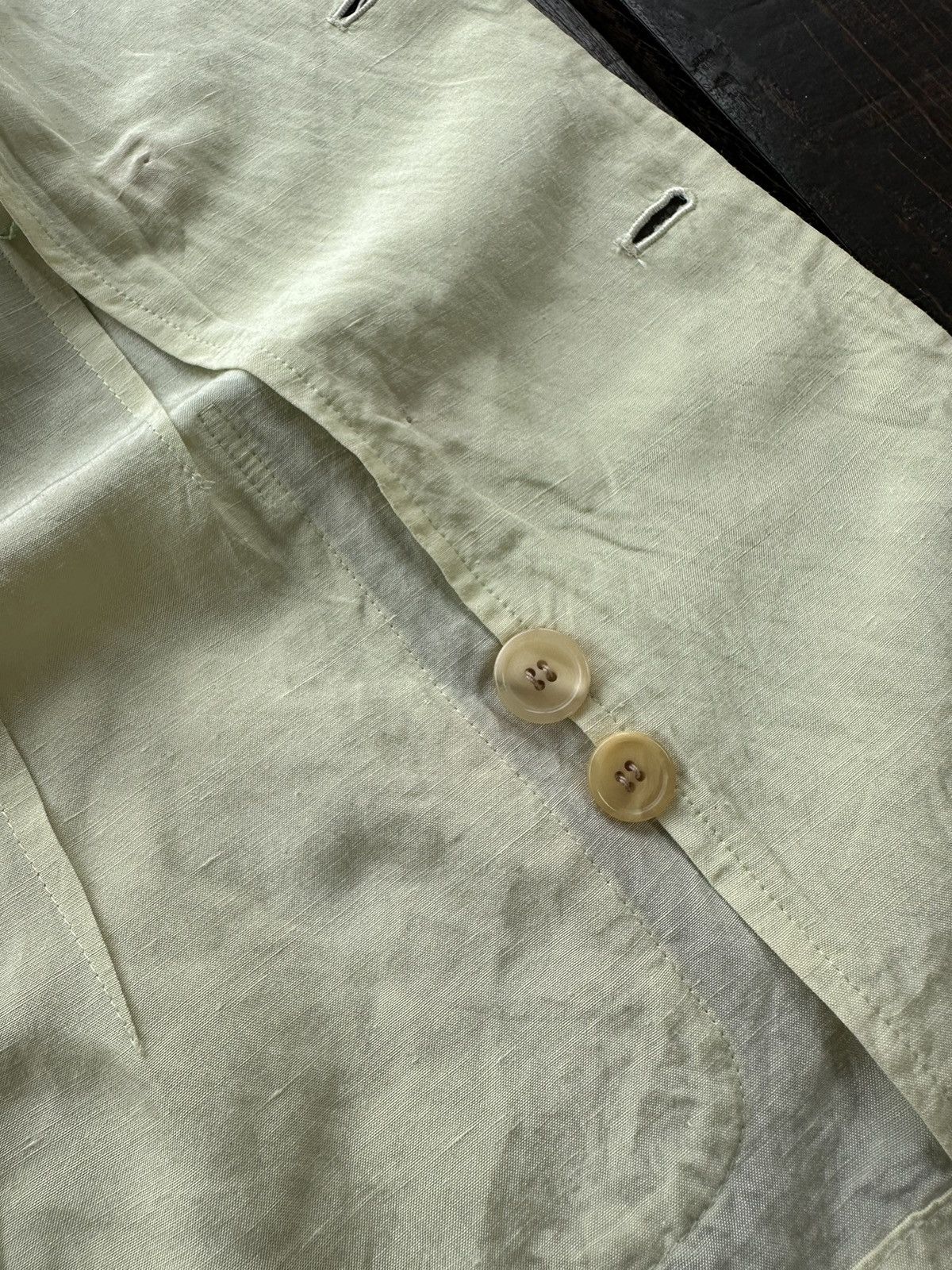 Designer × Vintage × Yohji Yamamoto Vintage Y’S Yohji Yamamoto short sleeve jacket Size S / US 4 / IT 40 - 14 Thumbnail