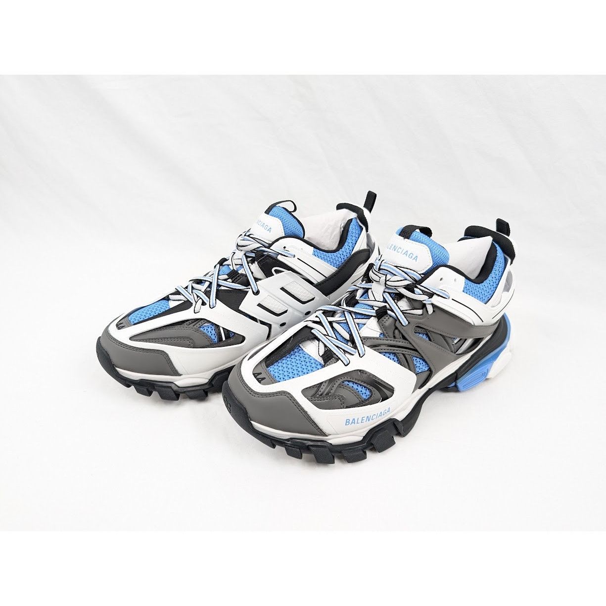 Balenciaga o1rshd1 Rubber Track Sneakers in Multicolor Size US 11 / EU 44 - 16 Thumbnail